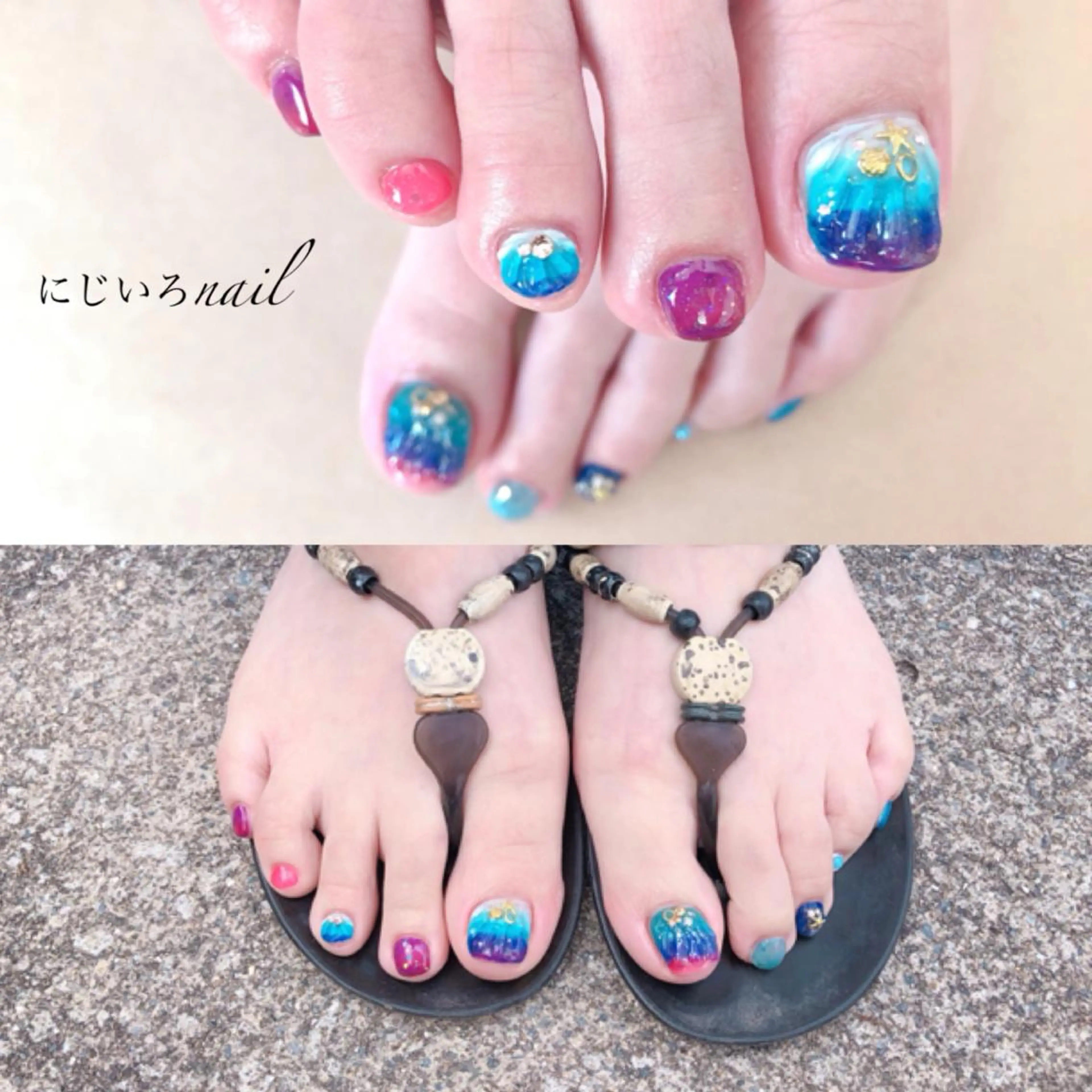ネイル にじいろ nailのネイルデザイン