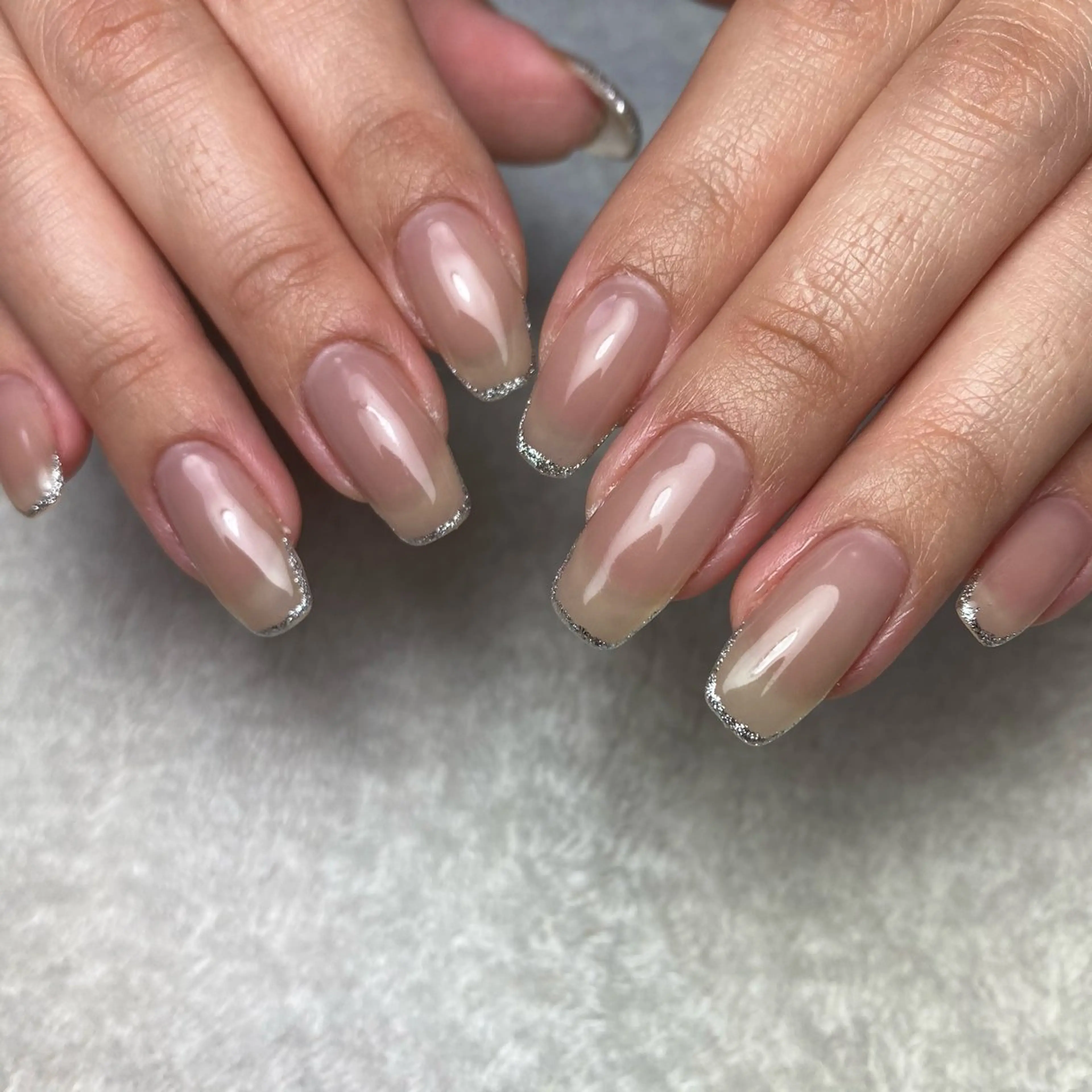 ネイル フレンチネイル シンプルネイル ハンドネイル COCO+所属・COCO +のエステ・リラクイメージ