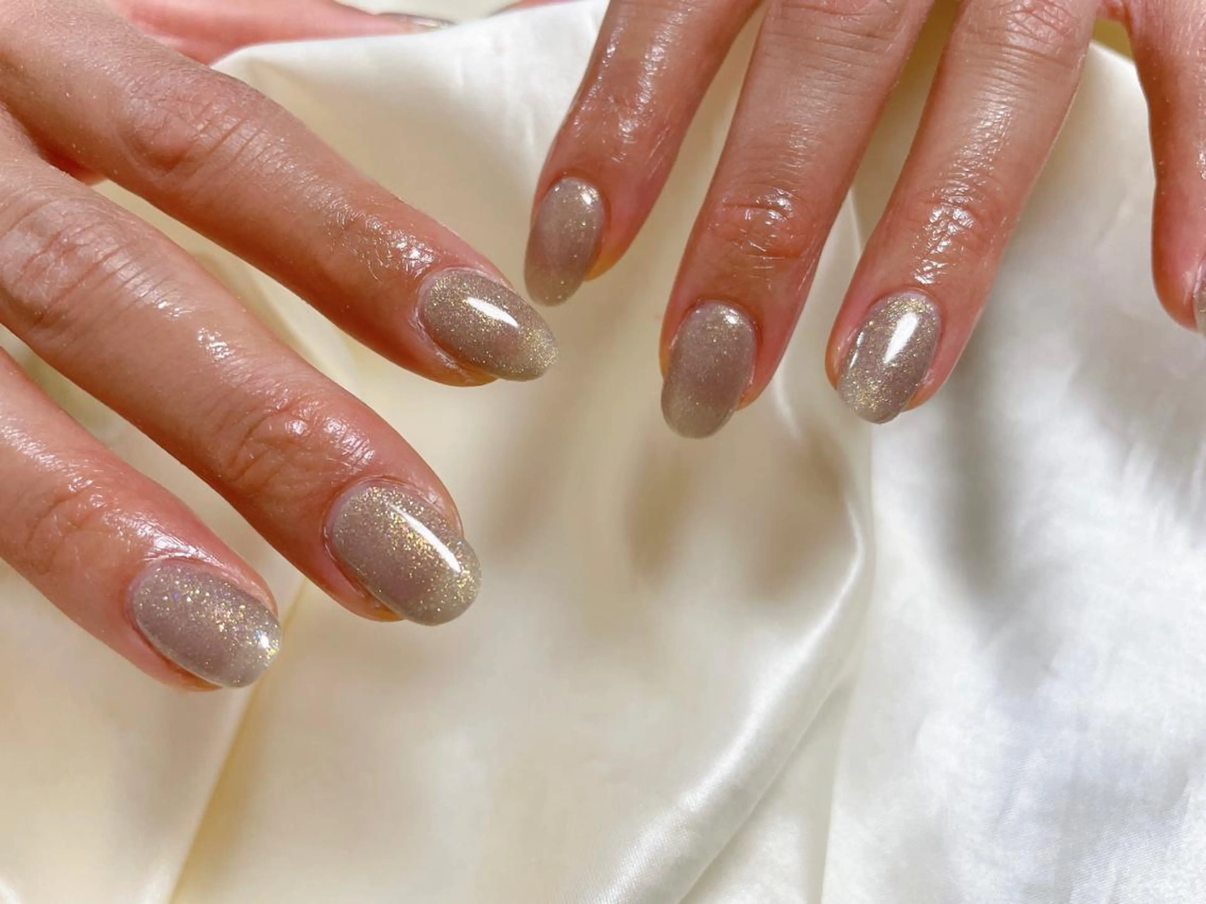 ネイル 韓国ネイル ワンカラーネイル kikinail 溝の口のネイルデザイン