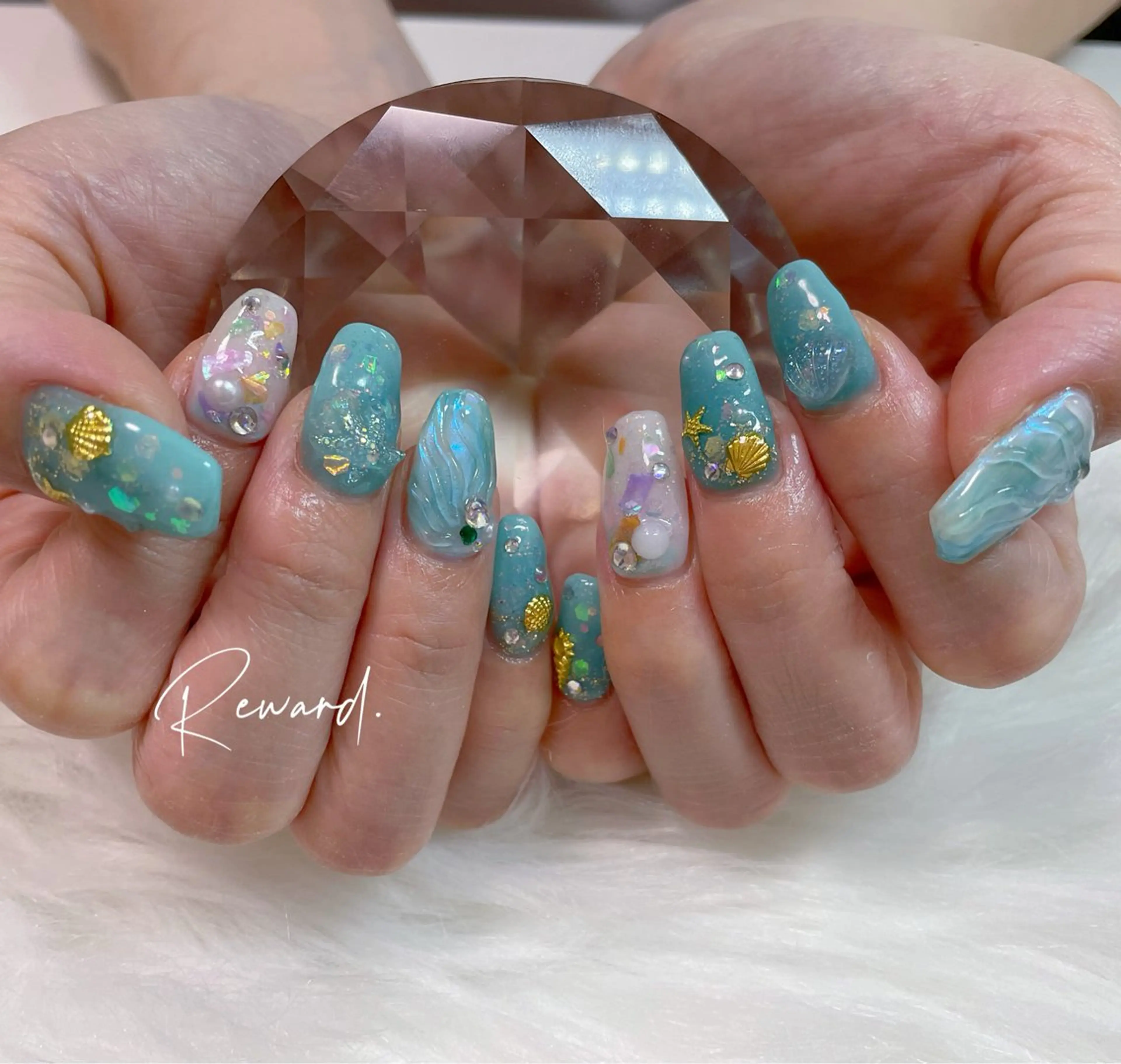 ネイル フットネイル nailroom yuのネイルデザイン