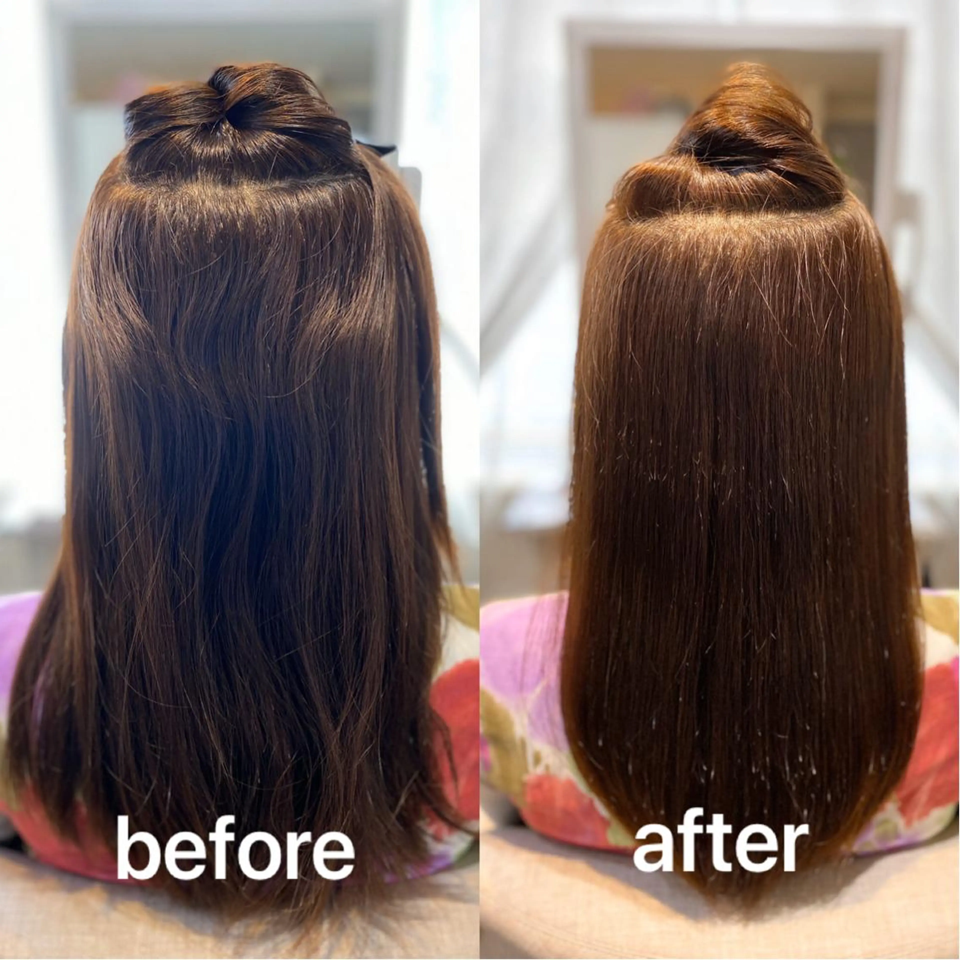 セミロング 縮毛矯正 BLESS HAIR DESIGN所属・田口 信雄のヘアスタイル