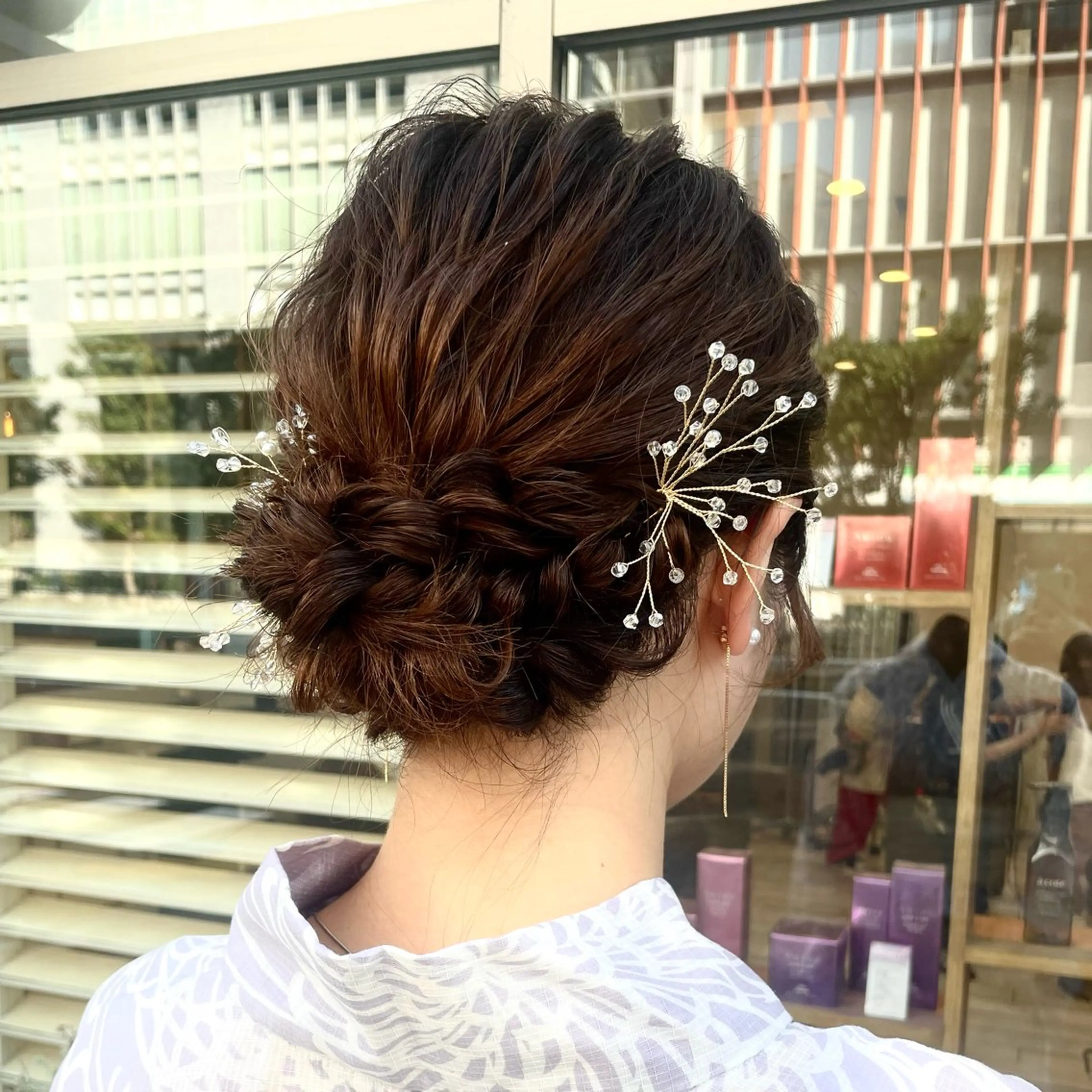 ヘアアレンジ 着付け ヘアアレンジ 🌿あがりれいなのその他イメージ