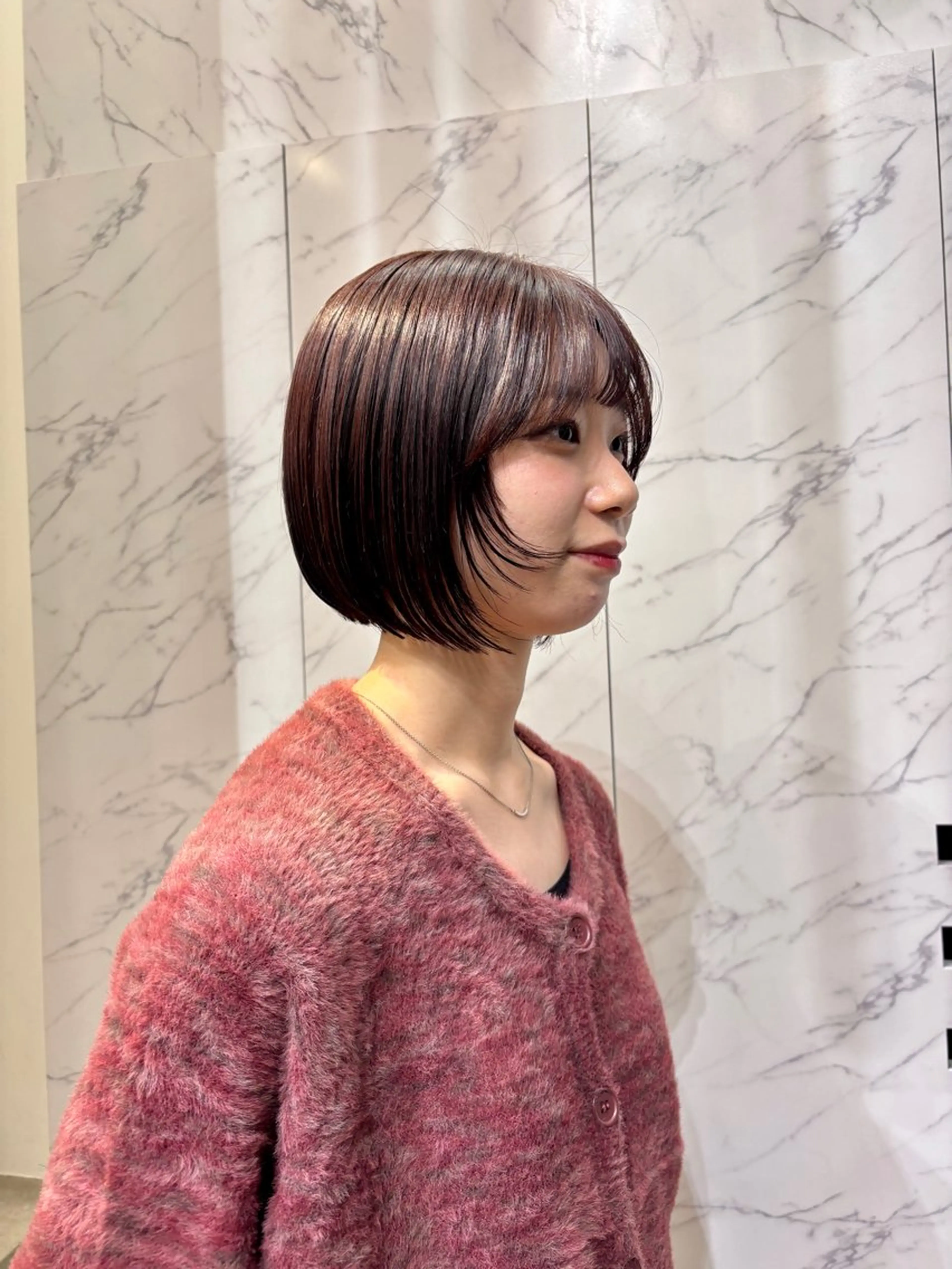 ショート カット ヘアカラー miu /透明感カラーのヘアスタイル