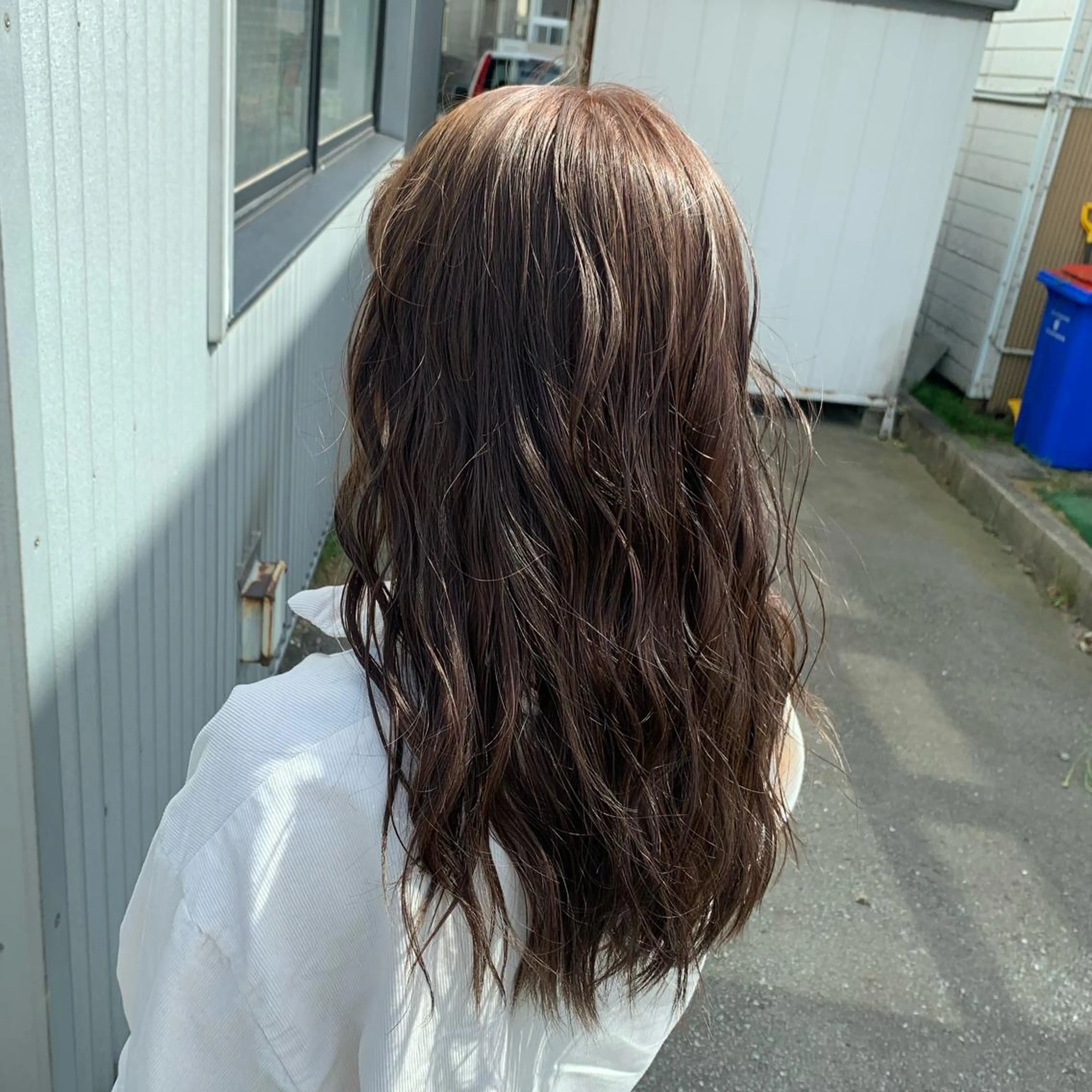 ロング カラー ヘアアレンジ newi TATSUのヘアスタイル