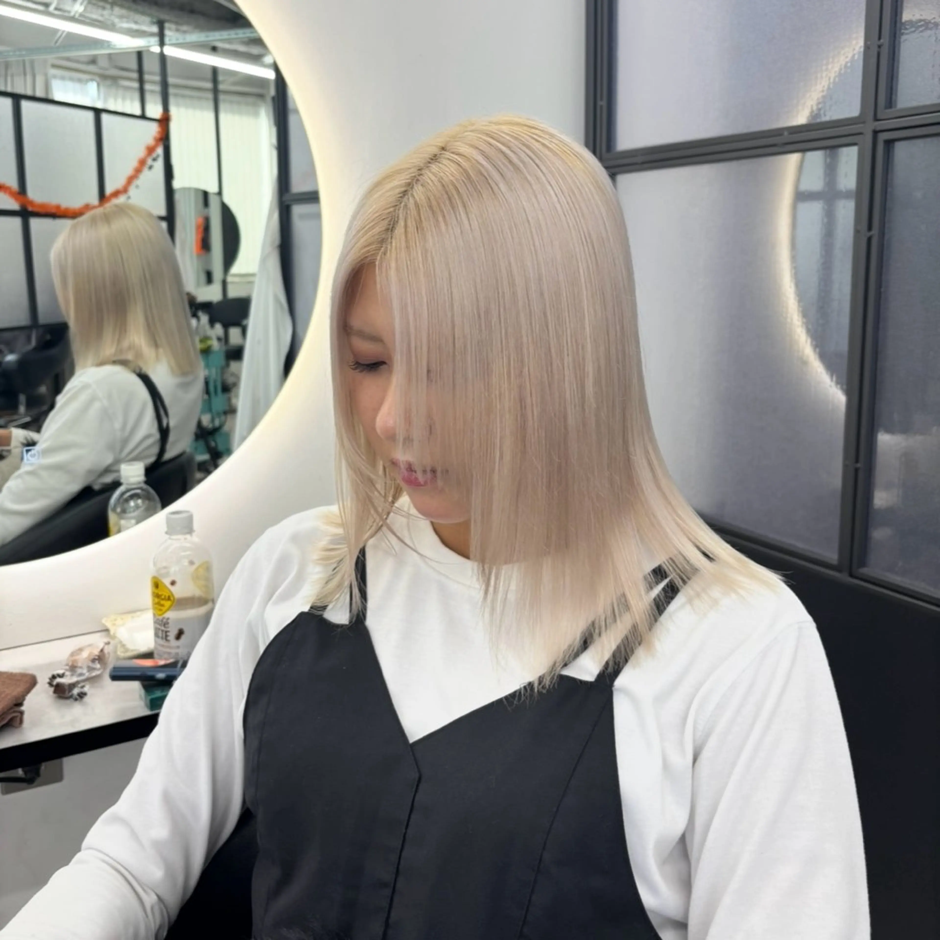 ミディアム カラー ヘアカラー Ren. 🦋デザインカラーのヘアスタイル