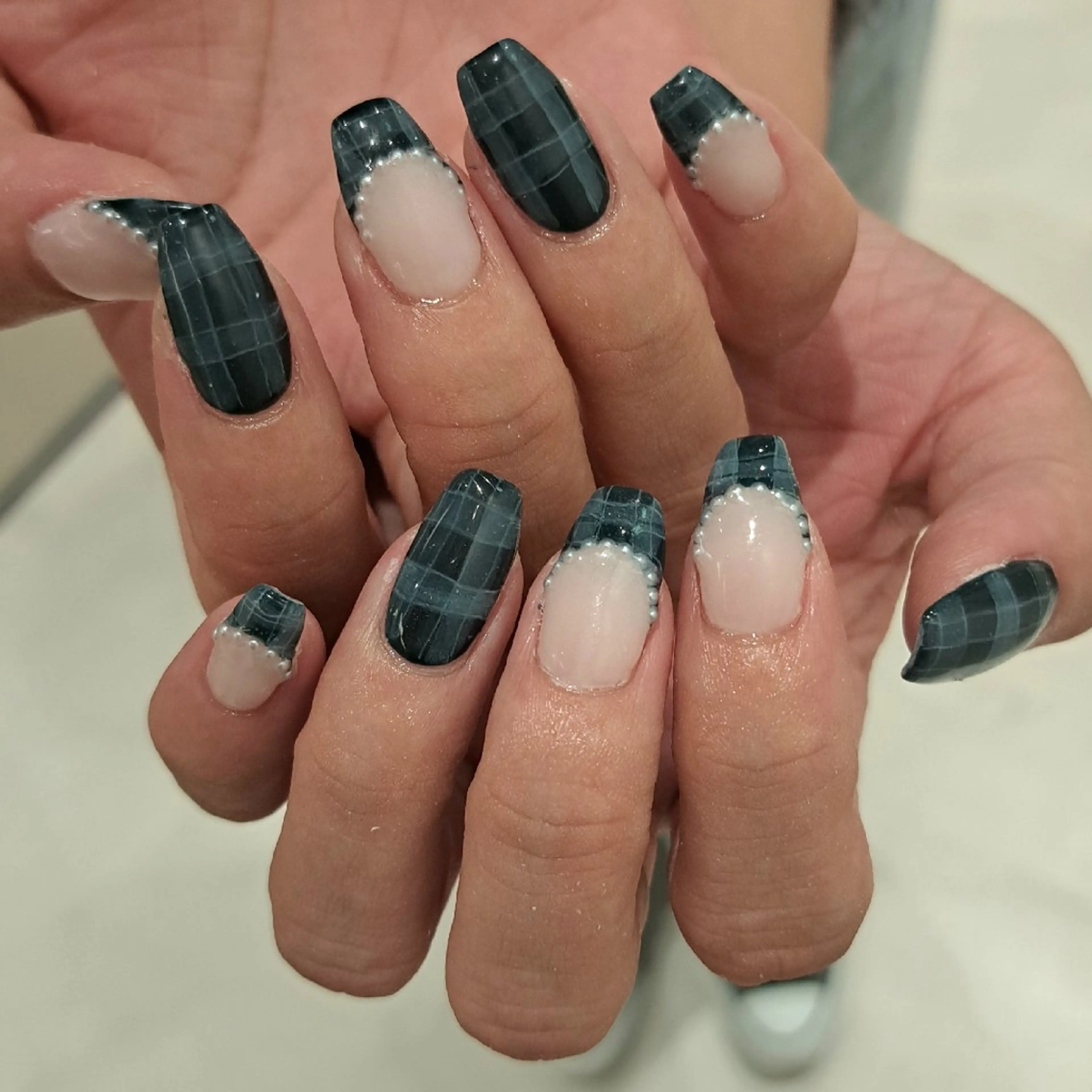 ネイル アートネイル フレンチネイル ジェルネイル 持ち込み ニュアンスネイル Nail mood /アートし放題のネイルデザイン