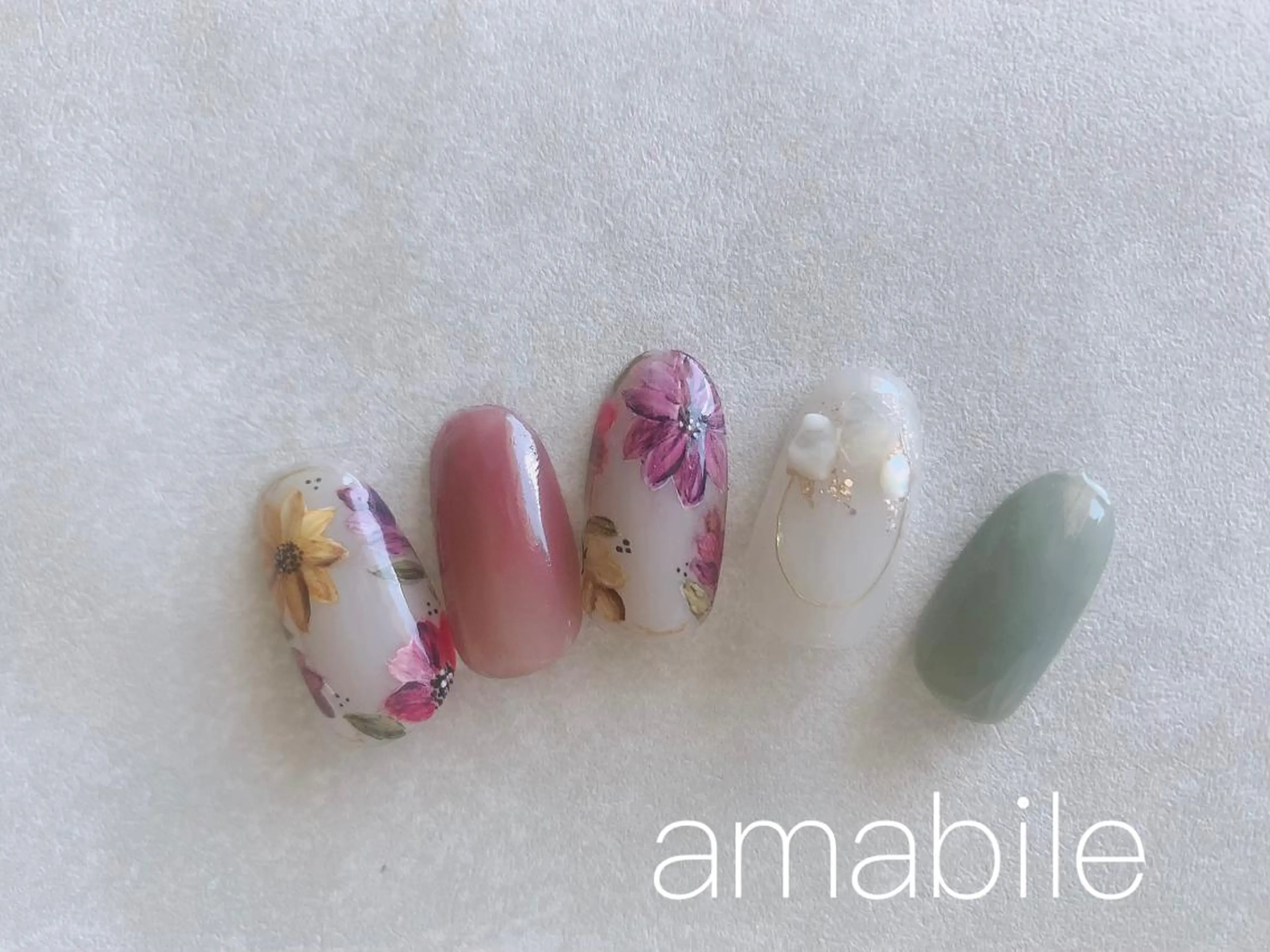ネイル amabile nailのネイルデザイン