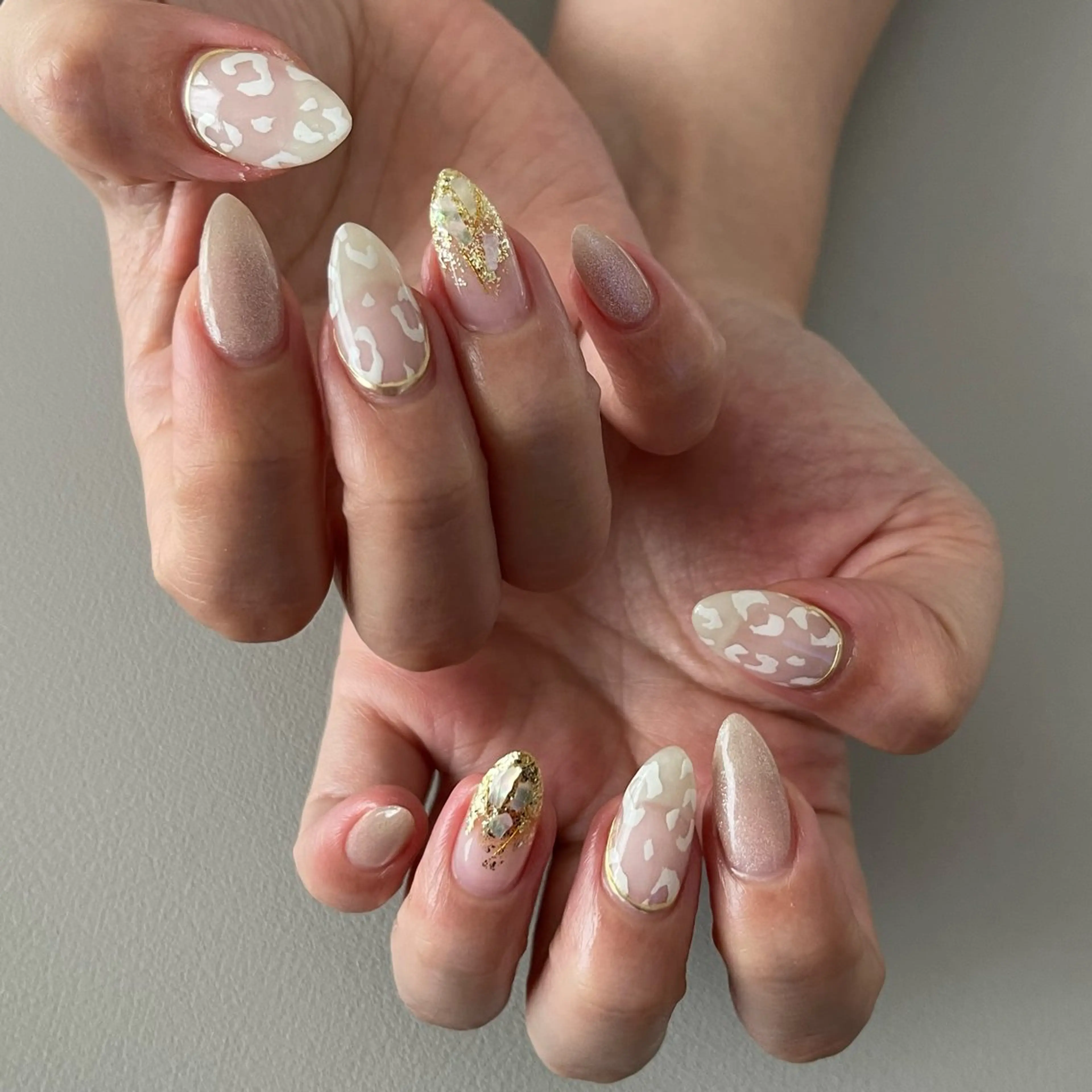ネイル アニマル柄 Luccica nailのネイルデザイン