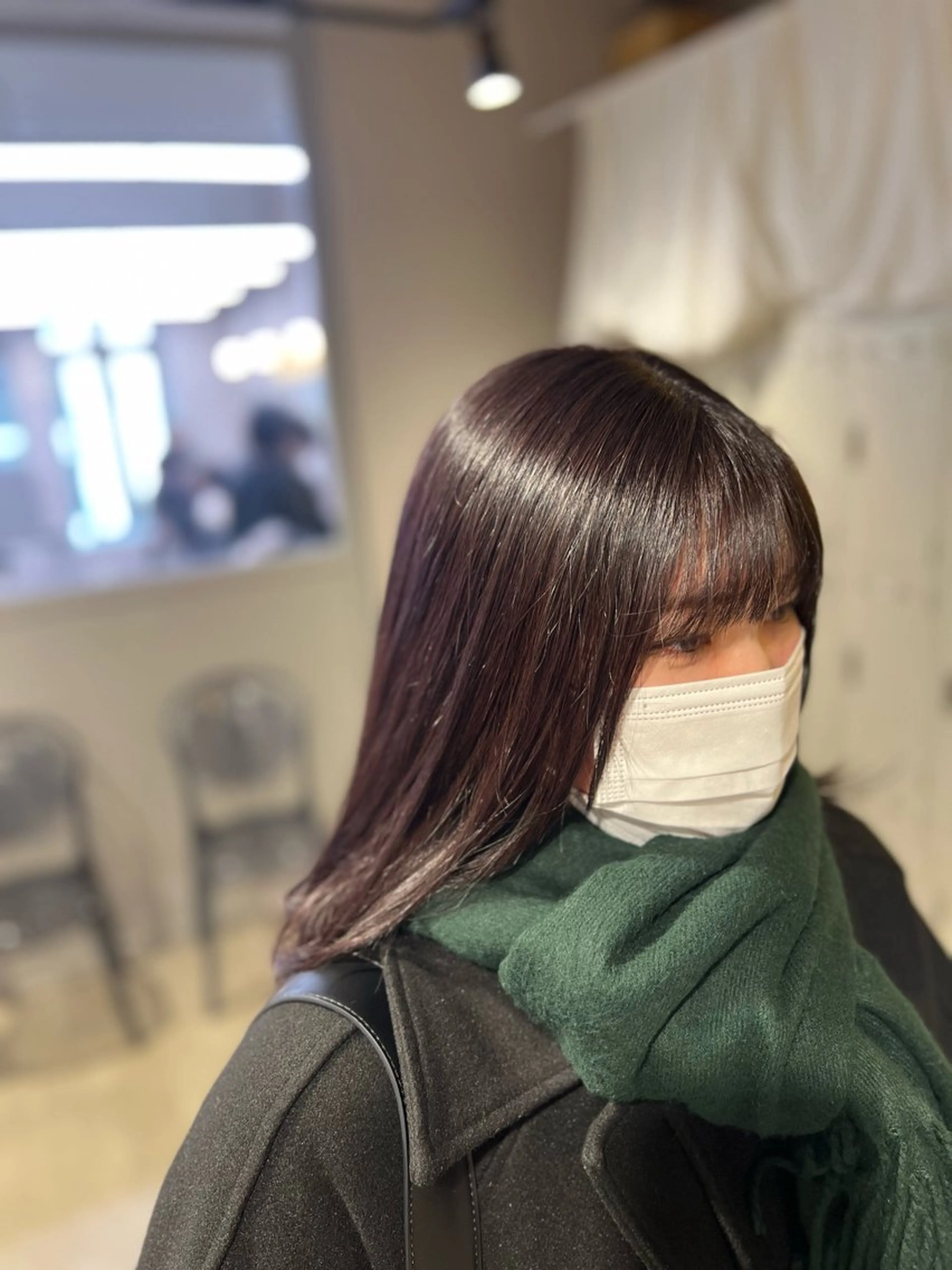 ロング カラー ヘアカラー 韓国レイヤーカット /REIのヘアスタイル