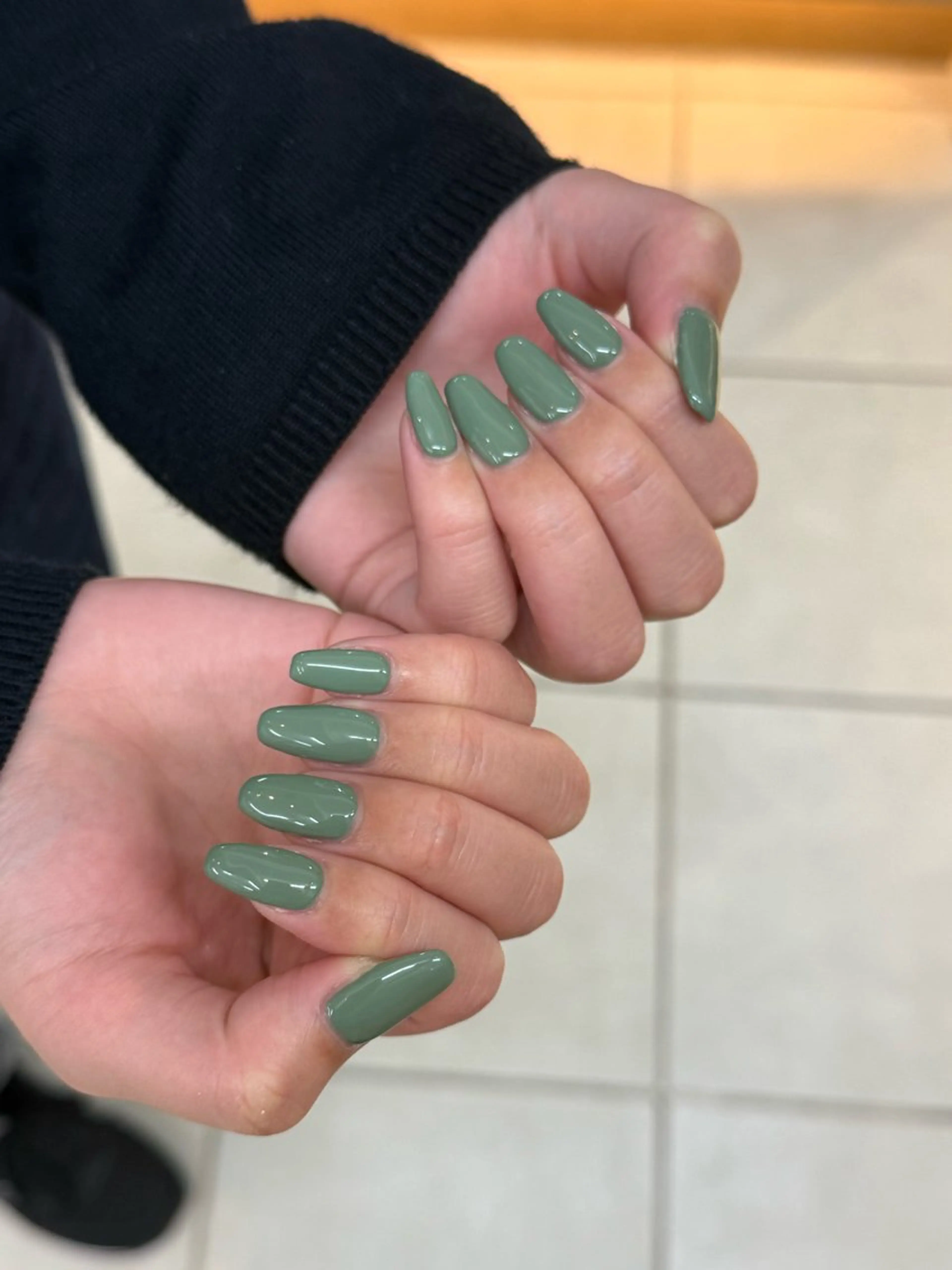 ネイル マットネイル ワンカラーネイル degﾟ kaguyaのネイルデザイン