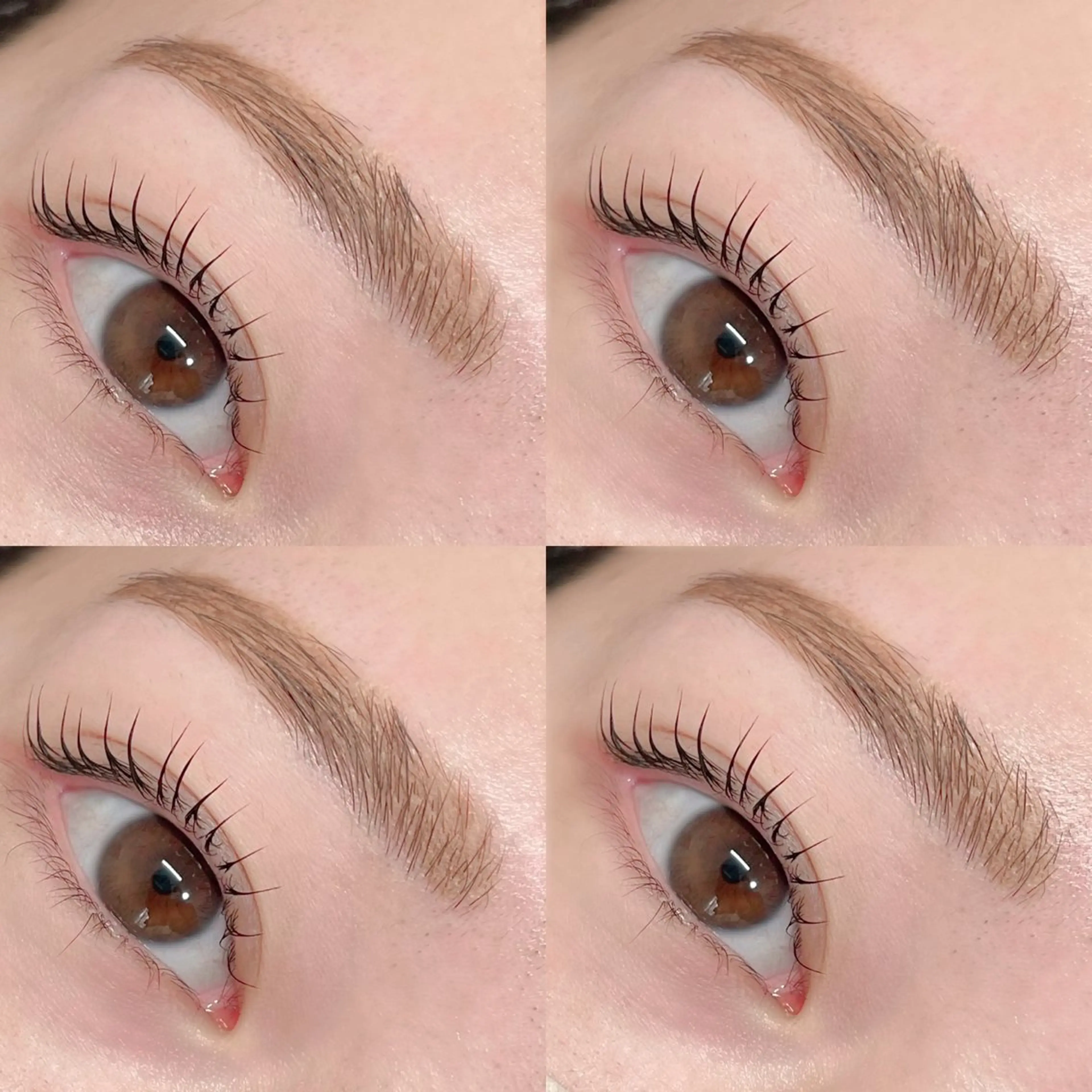 ミニモ限定　までおまかせセット価格　眉wax + ケラチンlush lift 上9980→6980の写真