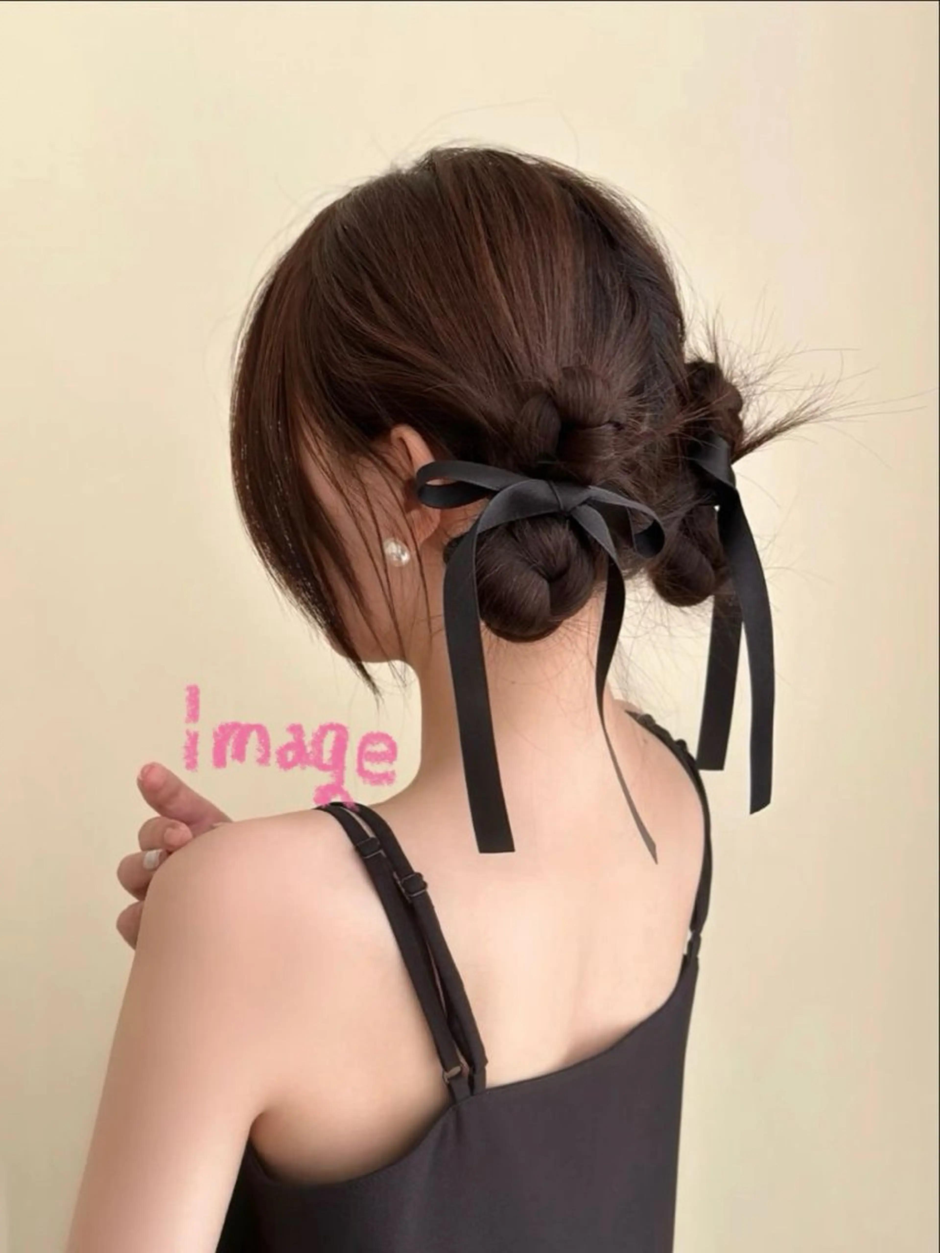 🦢お呼ばれや推し活に🤍ヘアセットの写真