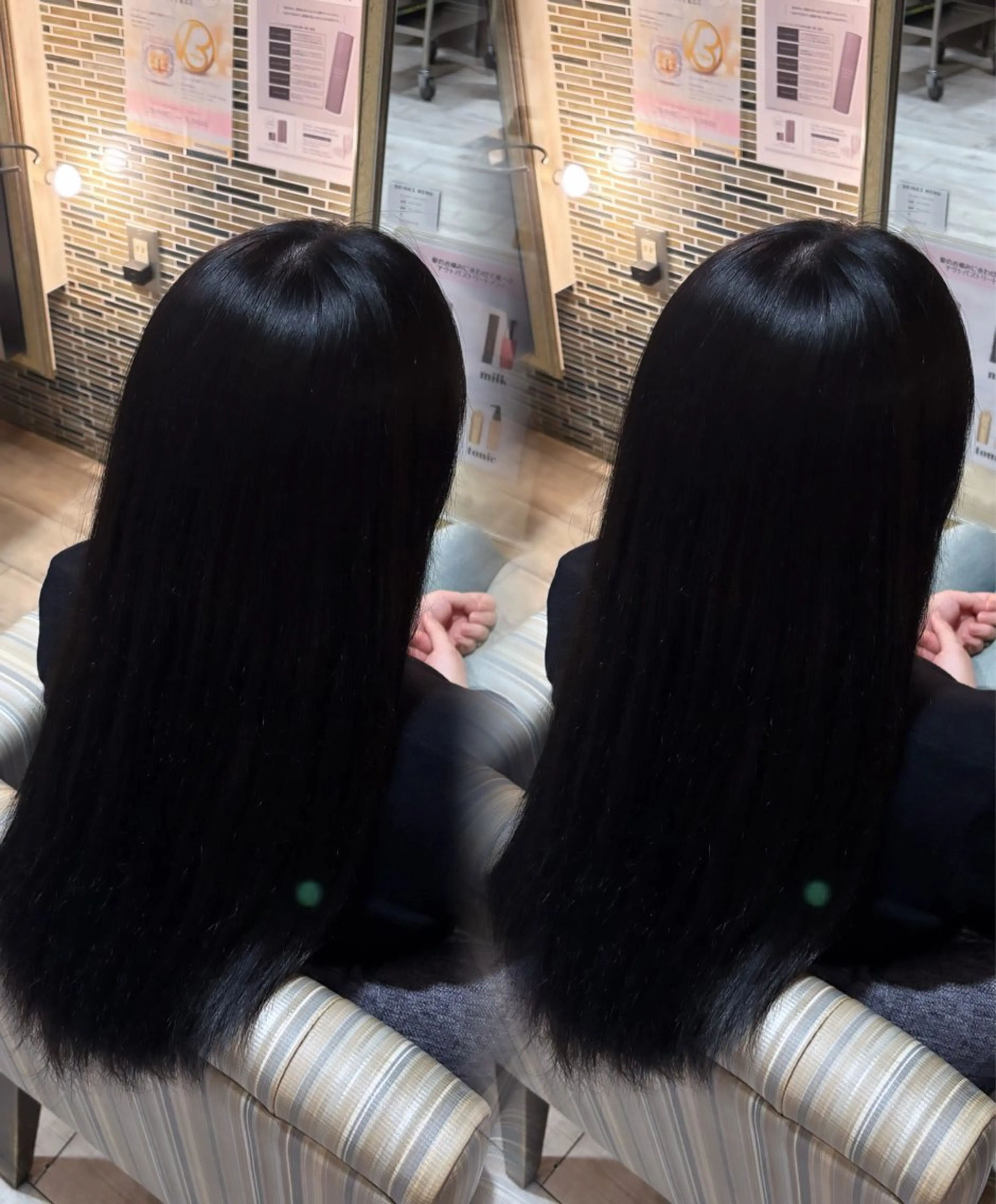 ロング ヘアカラー 杉本 奈々美のヘアスタイル