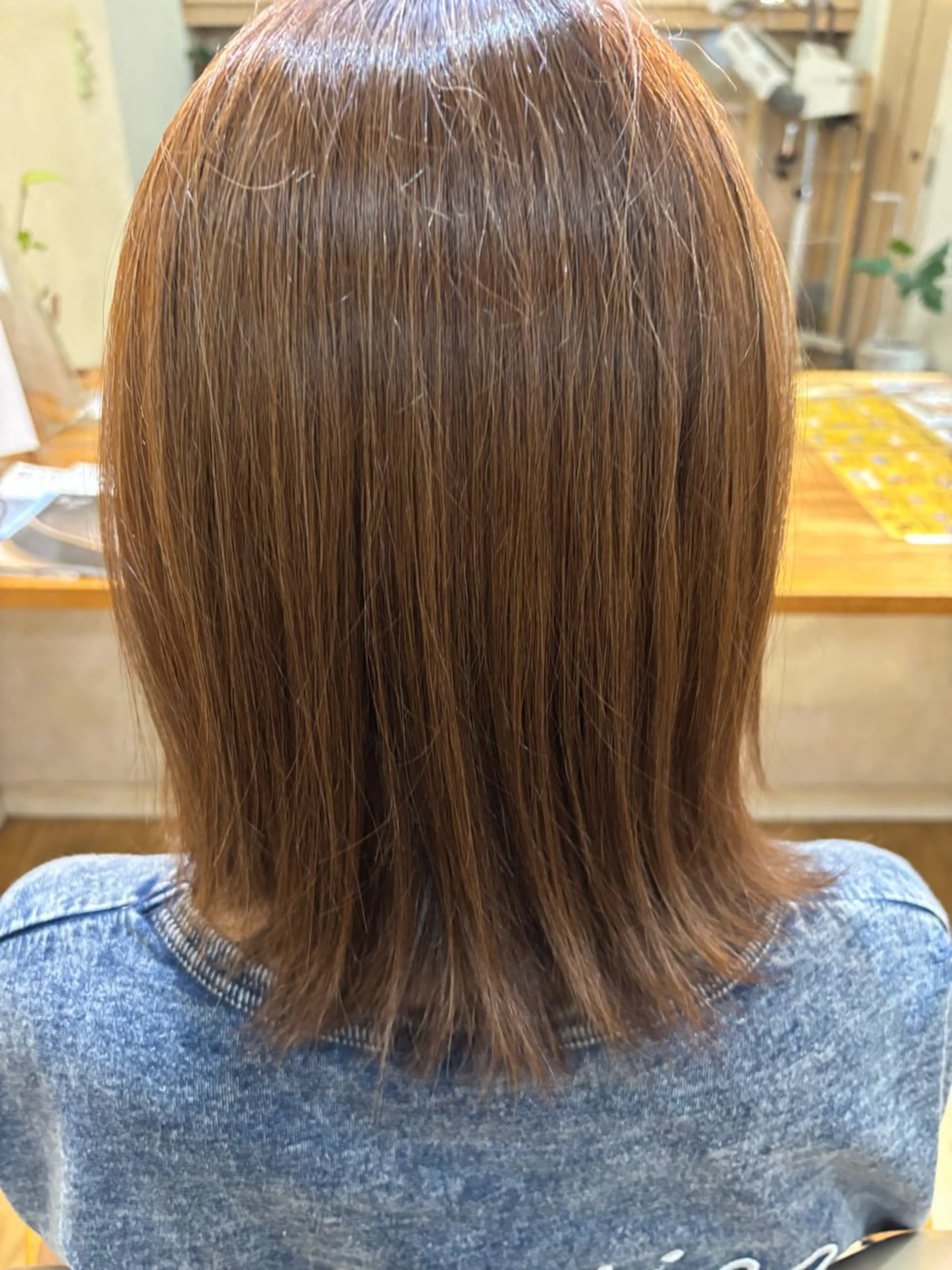カラー グラッシーヘアー yukoのヘアスタイル