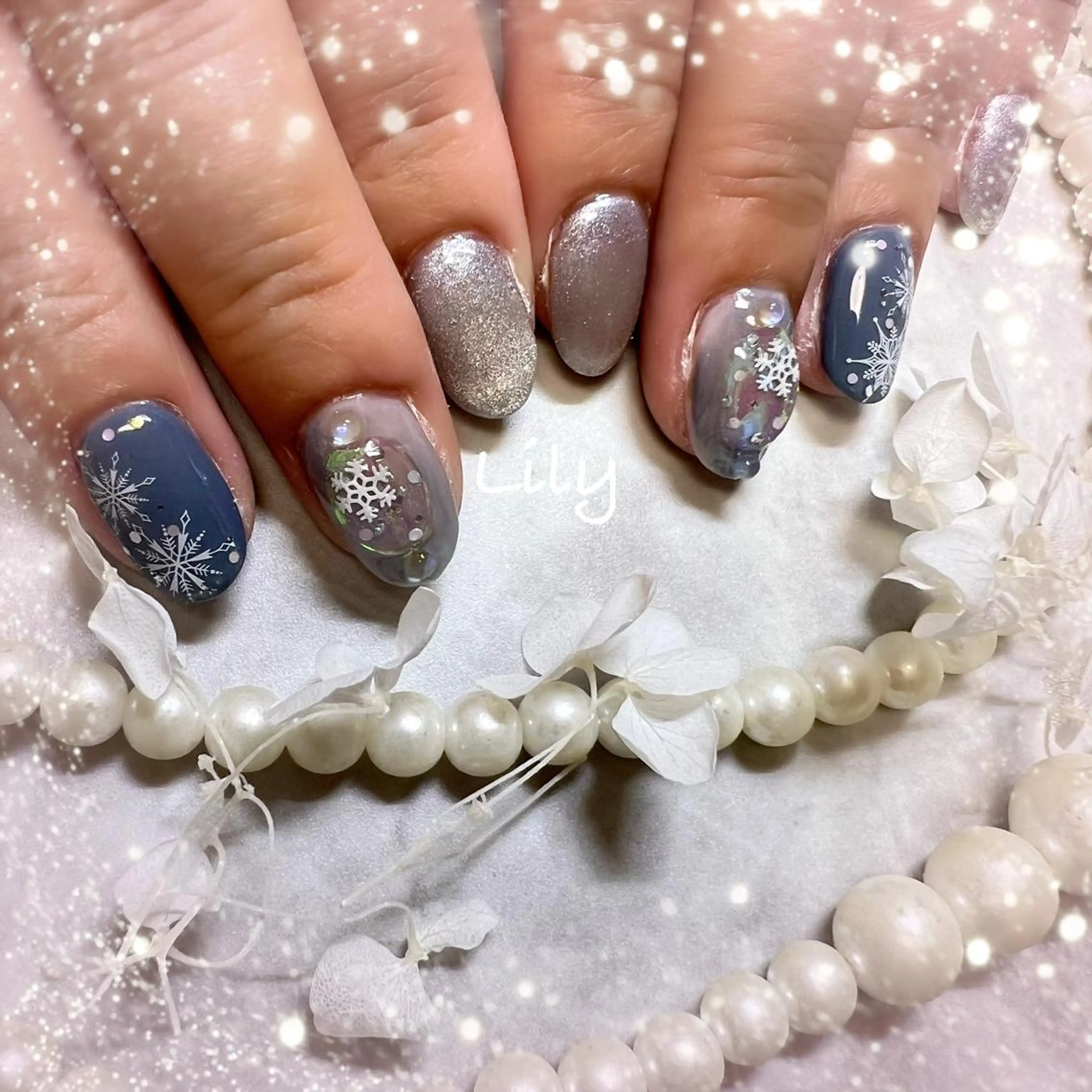 ネイル ハンドネイル Nailsalon Lilyのネイルデザイン