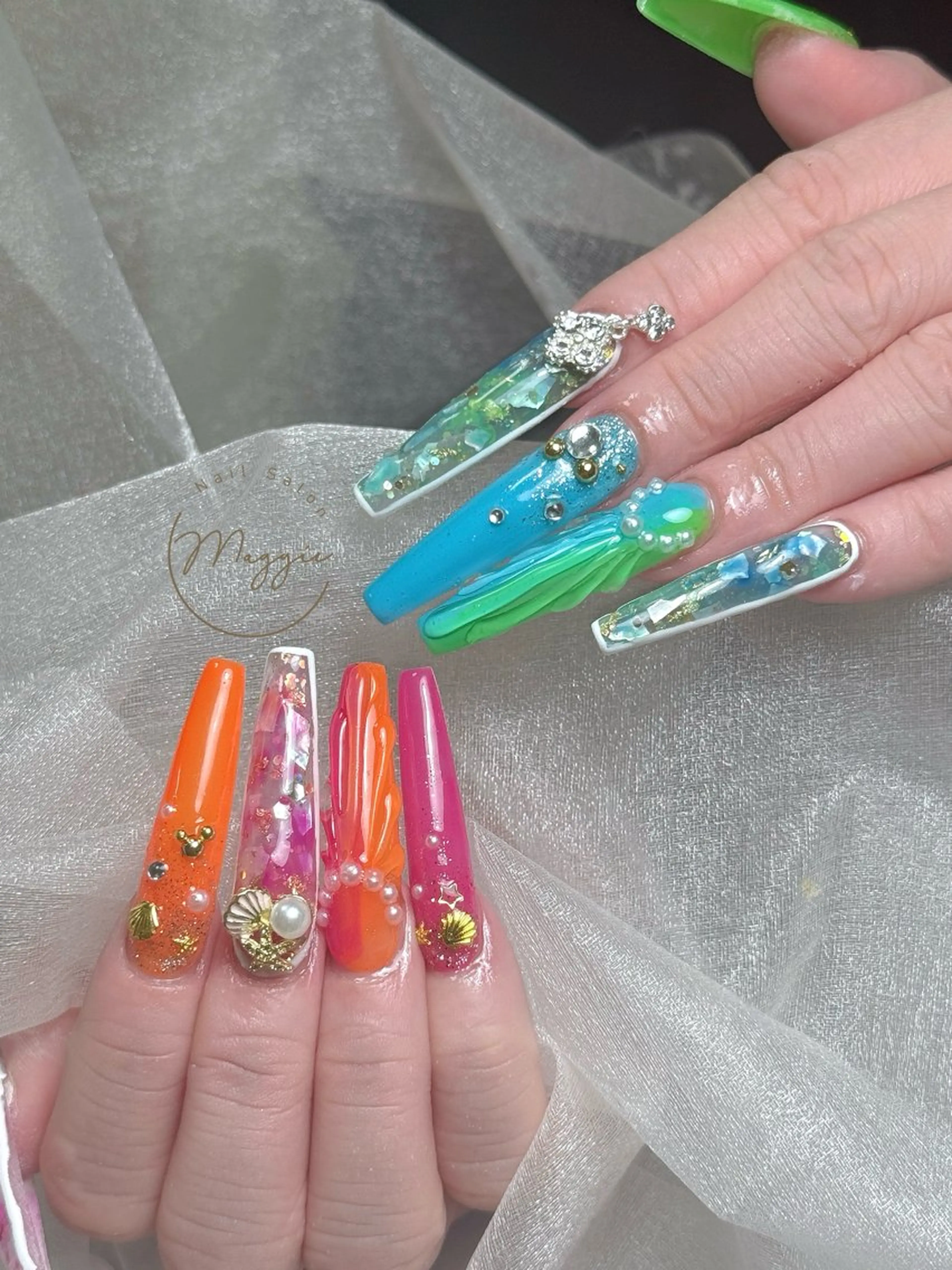 ネイル ハンドネイル Maggie Nail🦩のネイルデザイン