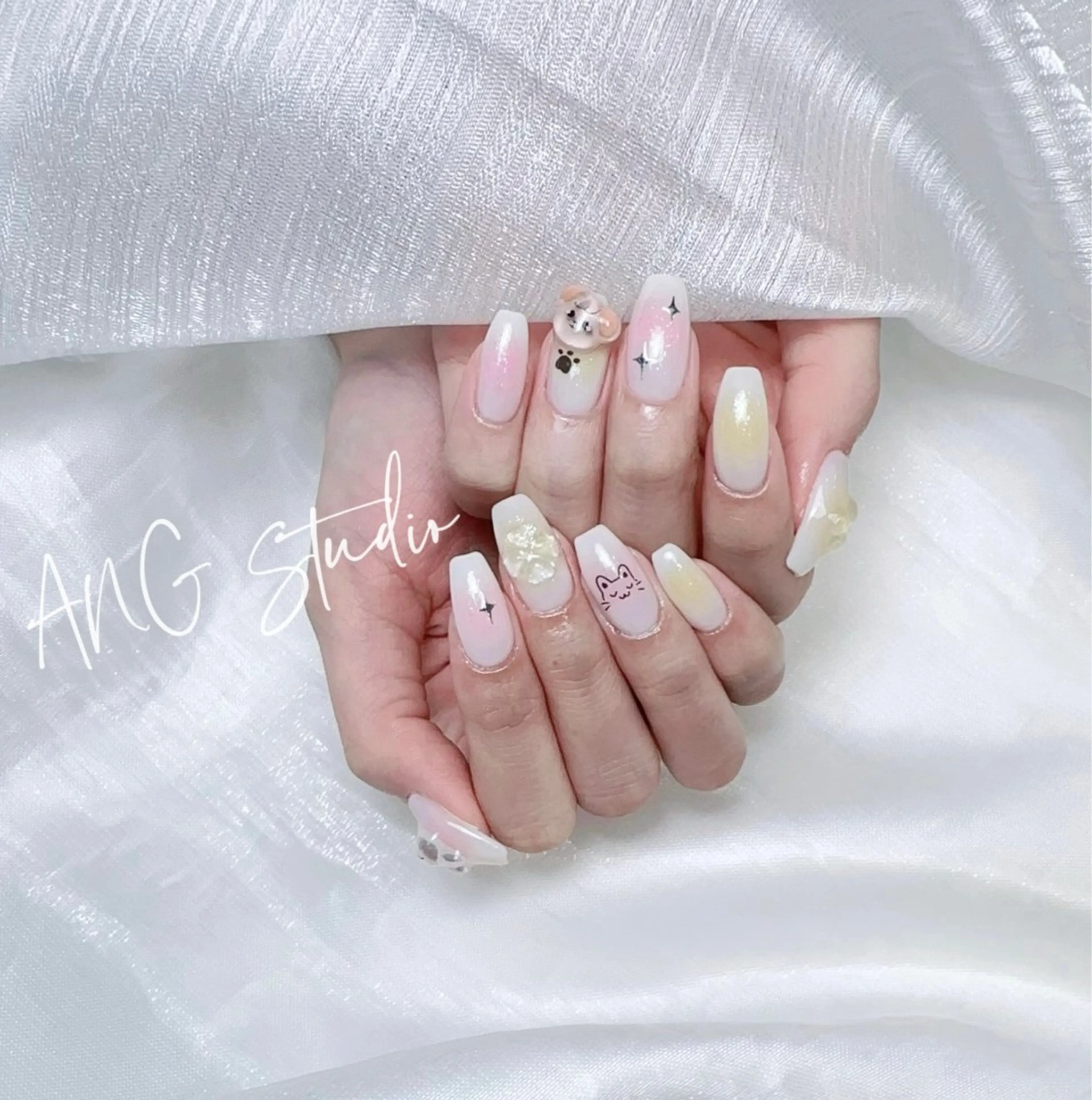 ネイル ハンドネイル ハンドケア ANG Studioのネイルデザイン