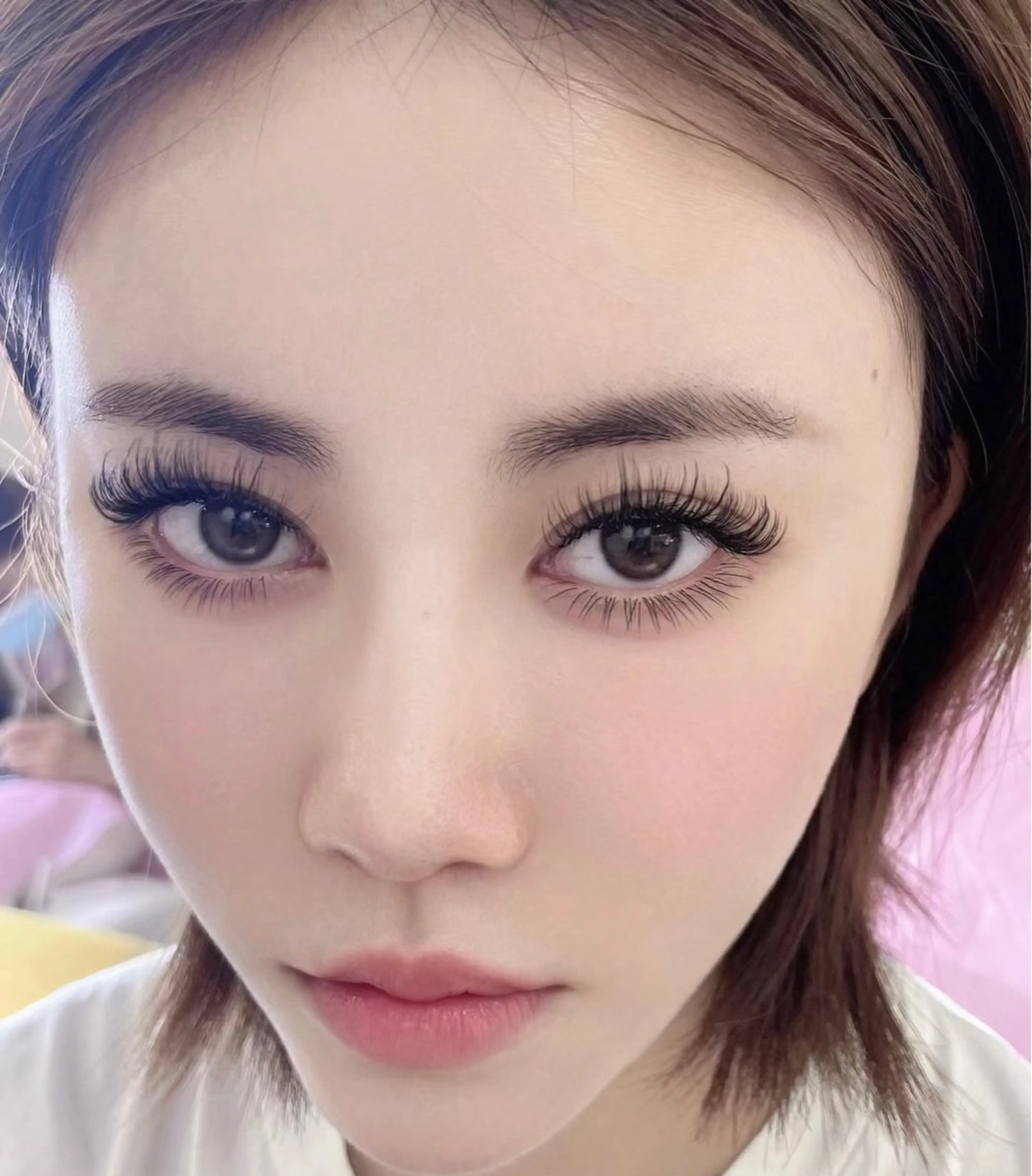 マツエク・マツパ バインドロック フラットラッシュ ナチュラル パリジェンヌラッシュリフト まつげパーマ YK Beauty Salonのマツエク・マツパデザイン