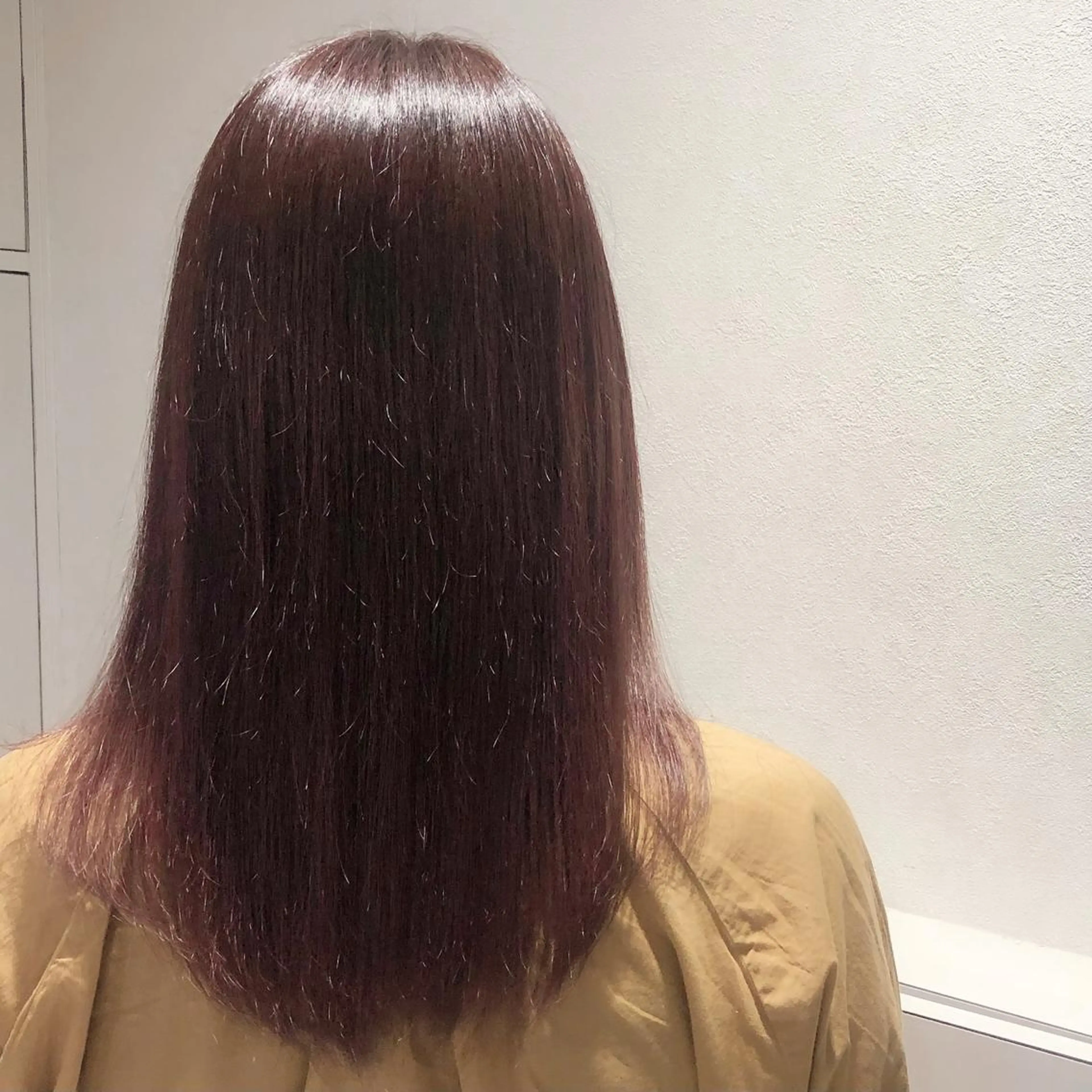 ロング カラー 髪質改善 Mylamination所属・ゆーな ‎🎀 浅草のマツエク・マツパデザイン