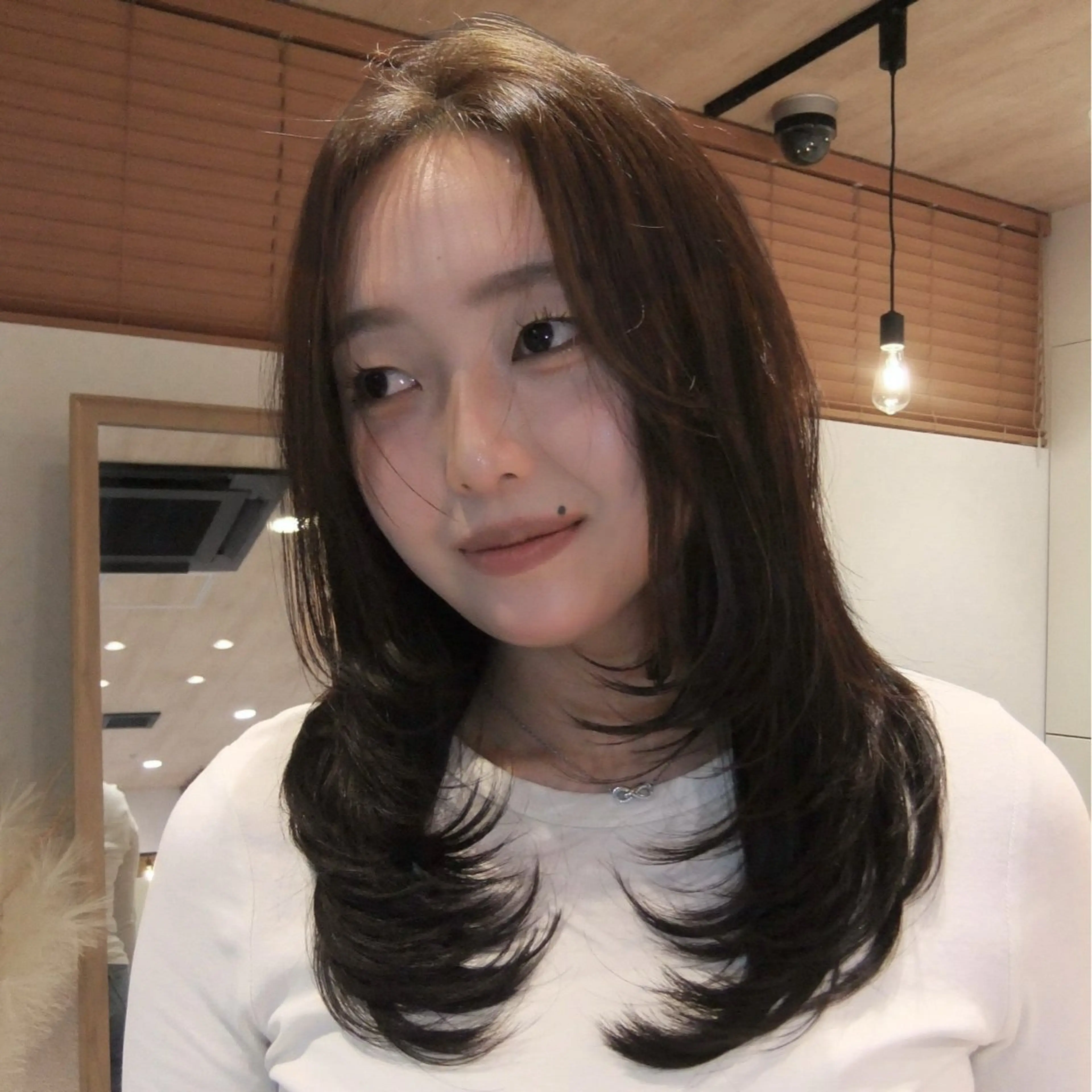 セミロング カラー カット ヘアカラー トリートメント レイヤー/似合わせ/ yuan⟡.·のヘアスタイル