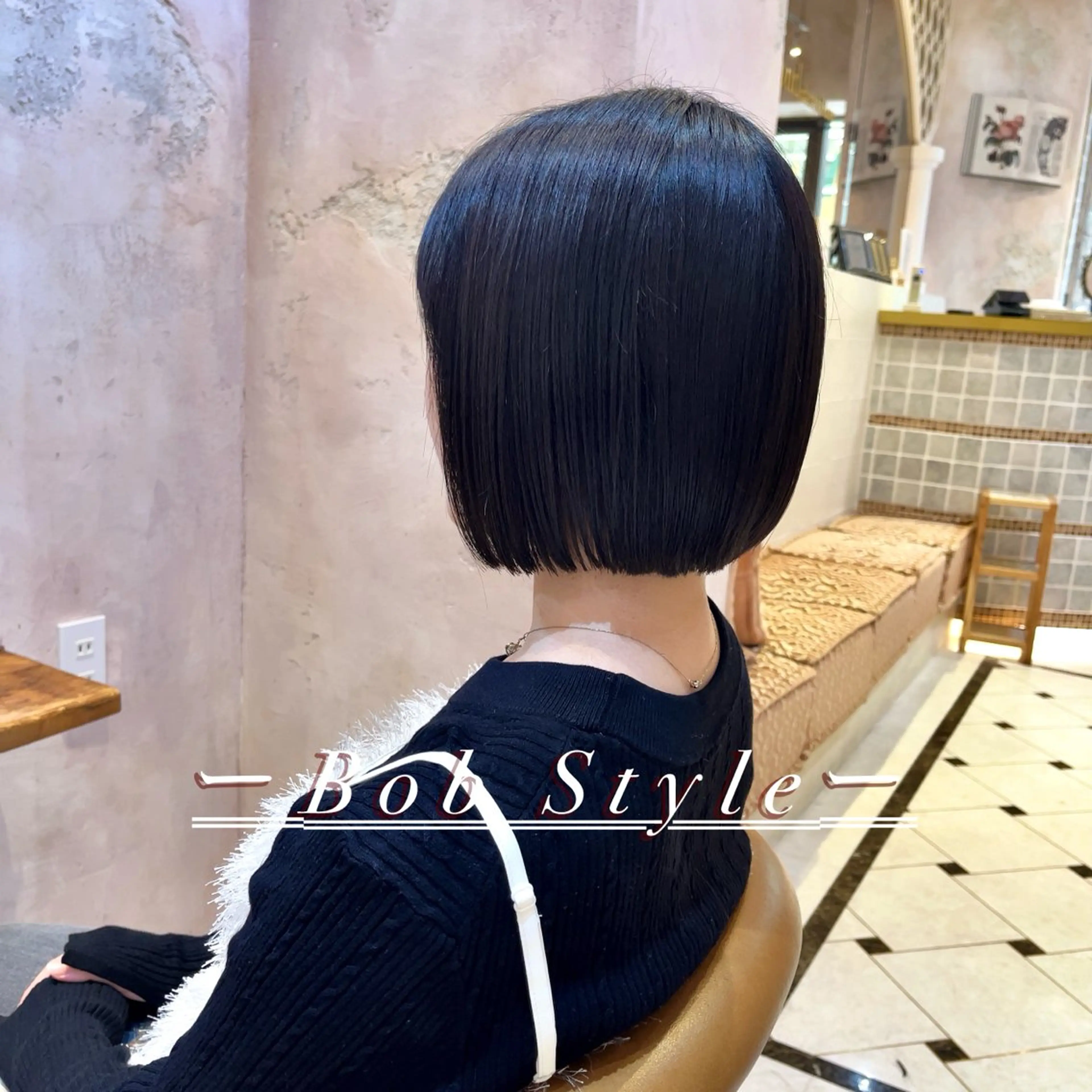 ショート カラー ボブ 似合わせレイヤー 髪質改善/柴木琴愛のヘアスタイル