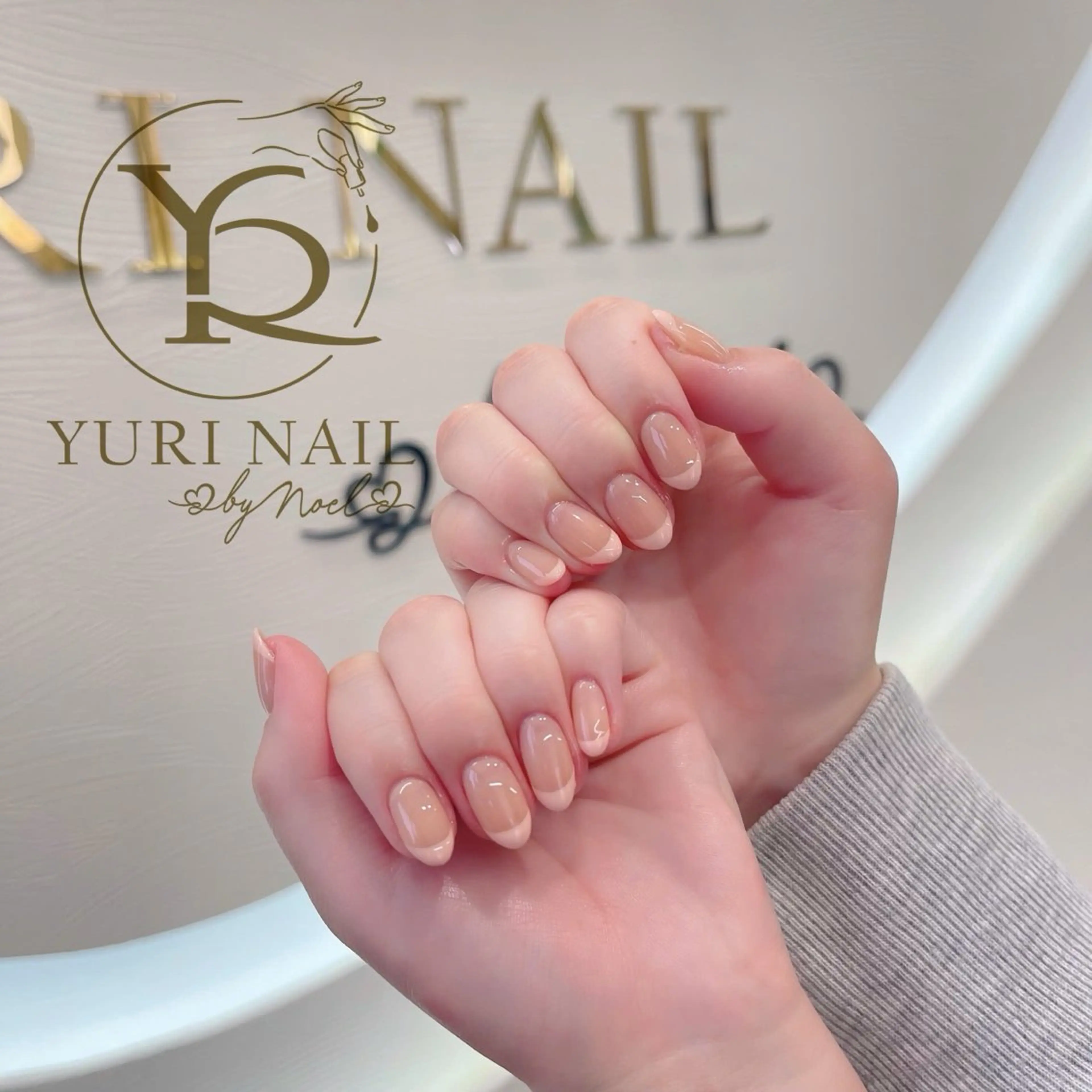 ネイル チークネイル フットネイル フレンチネイル グラデーション キラキラネイル ハンドネイル フットネイル ハンドケア YURI Nail Salon Funabashi所属・YURI Nail Funabashiのネイルデザイン