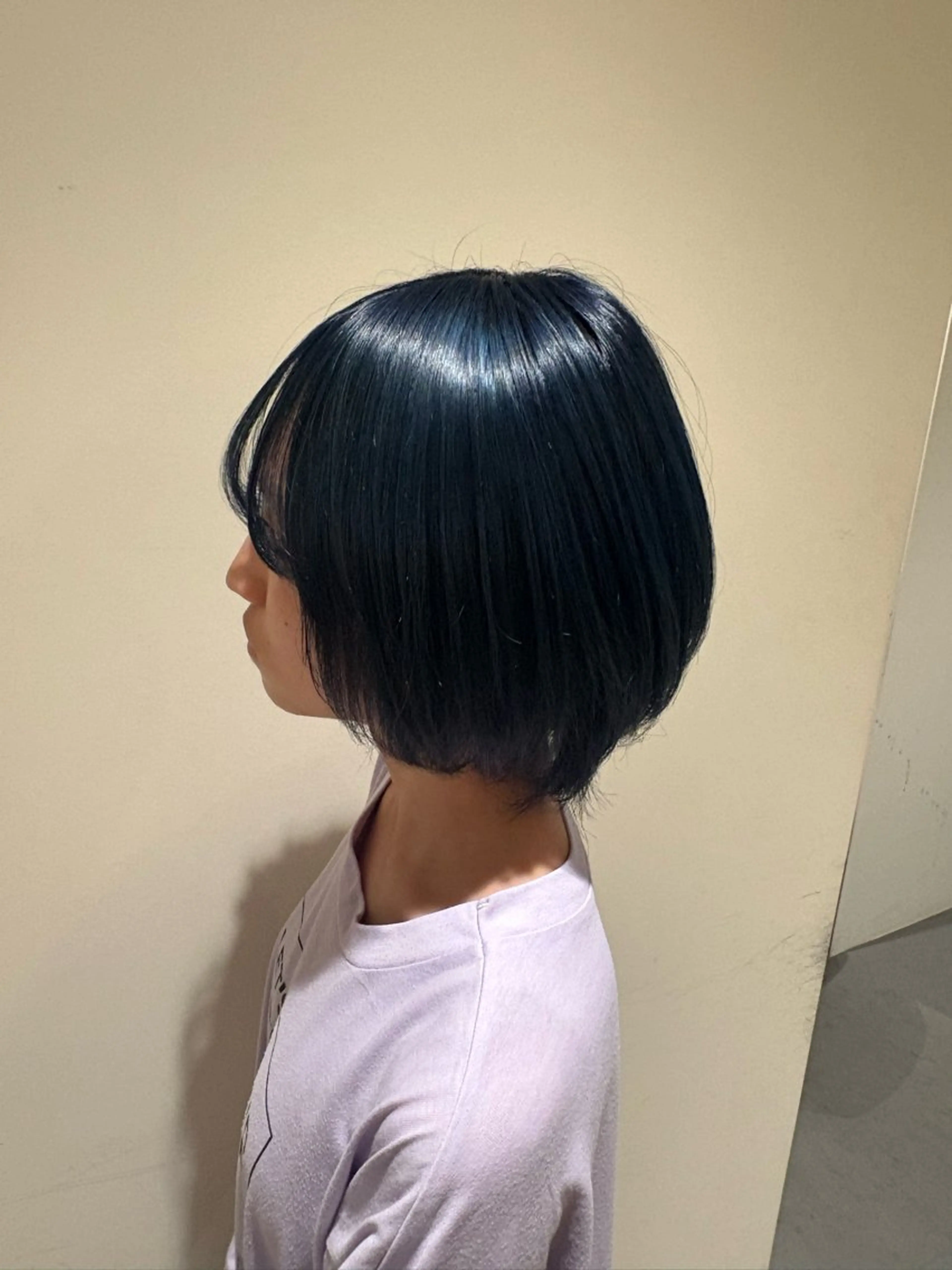 ショート ヘアカラー こすげ あさみのヘアスタイル