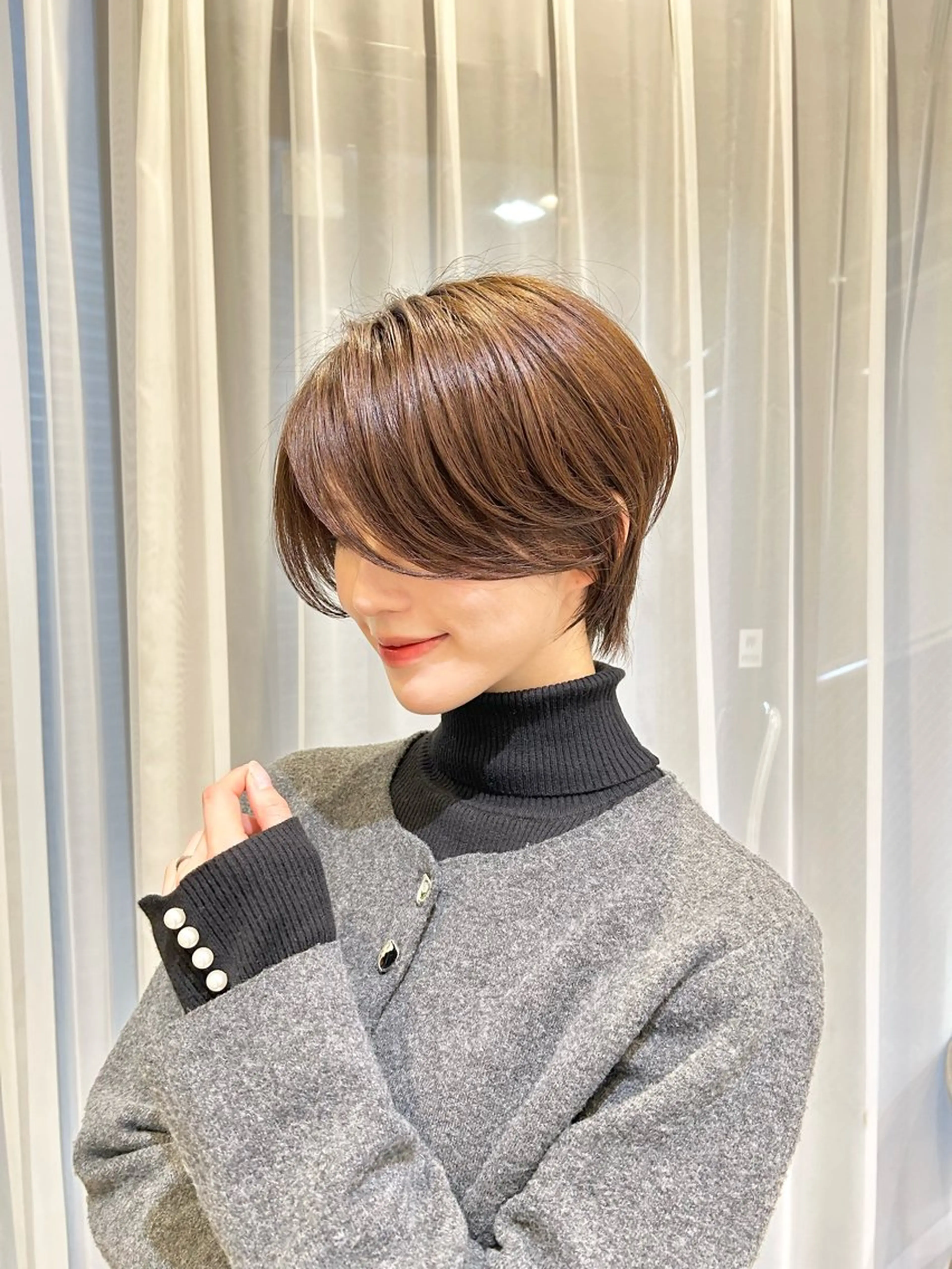 カット+カラー+プレミアムトリートメントの写真