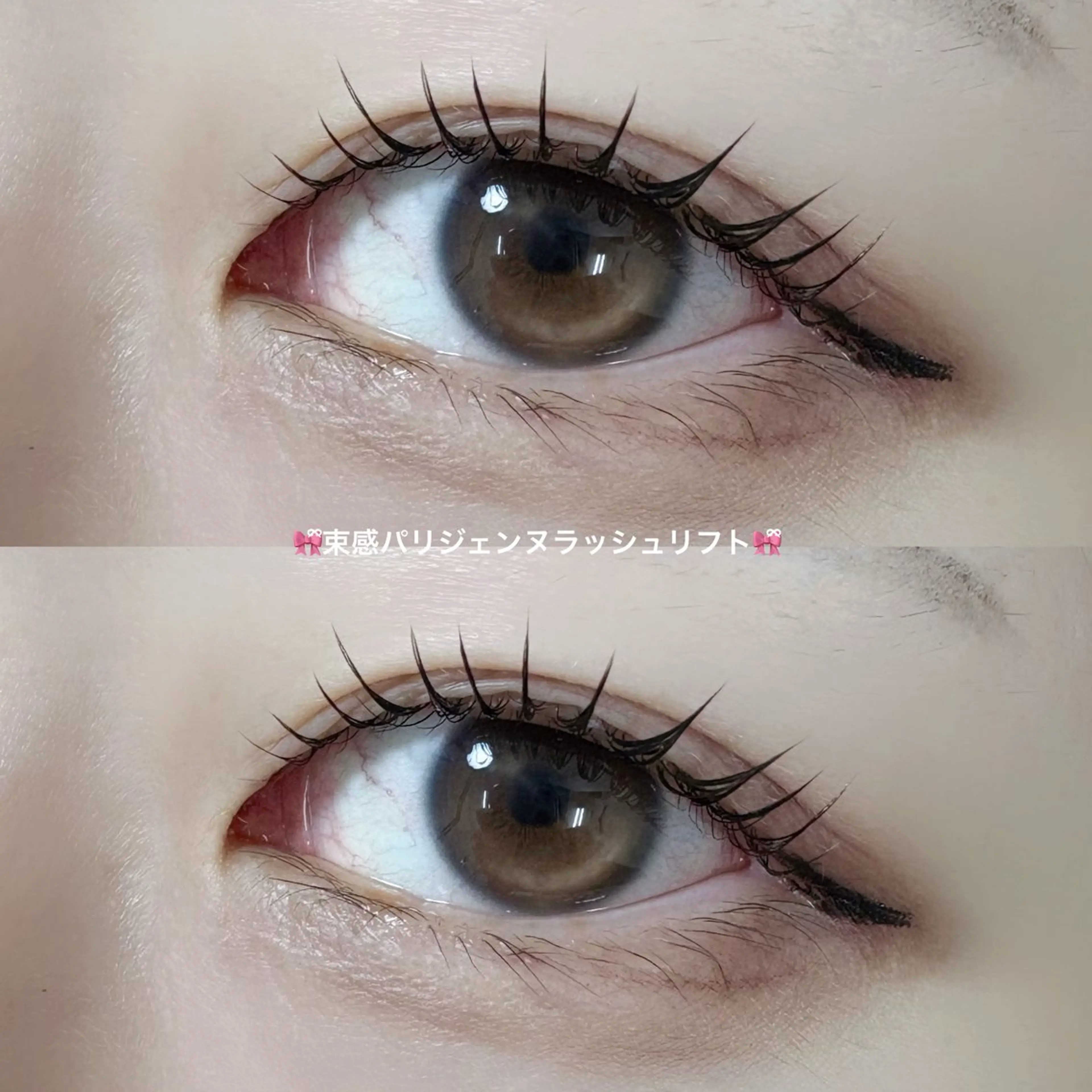 10月限定🌟韓国風束感まつ毛パーマ🪞パリジェンヌに変更可能の写真