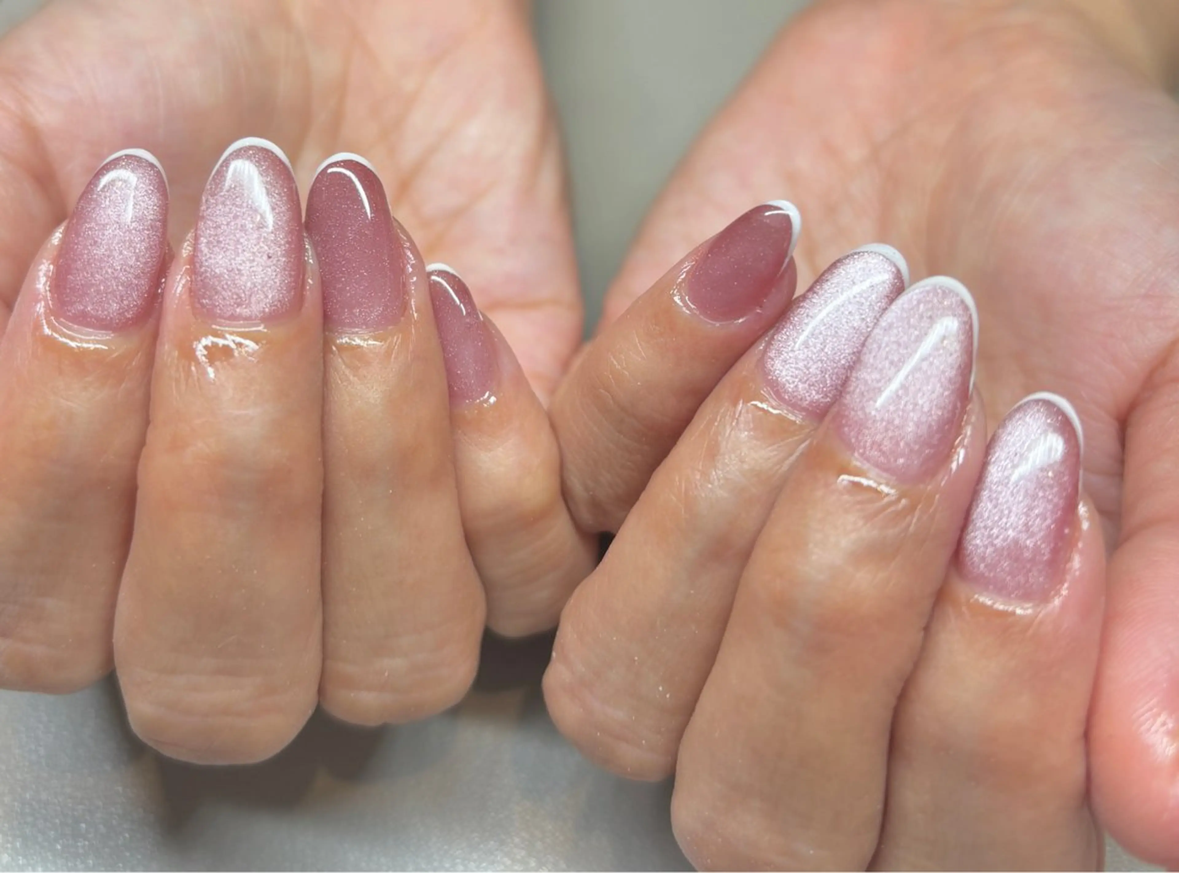 ネイル 長さ出し 持ち込み 春ネイル ハンドネイル N.style所属・Ｎ. styleのネイルデザイン