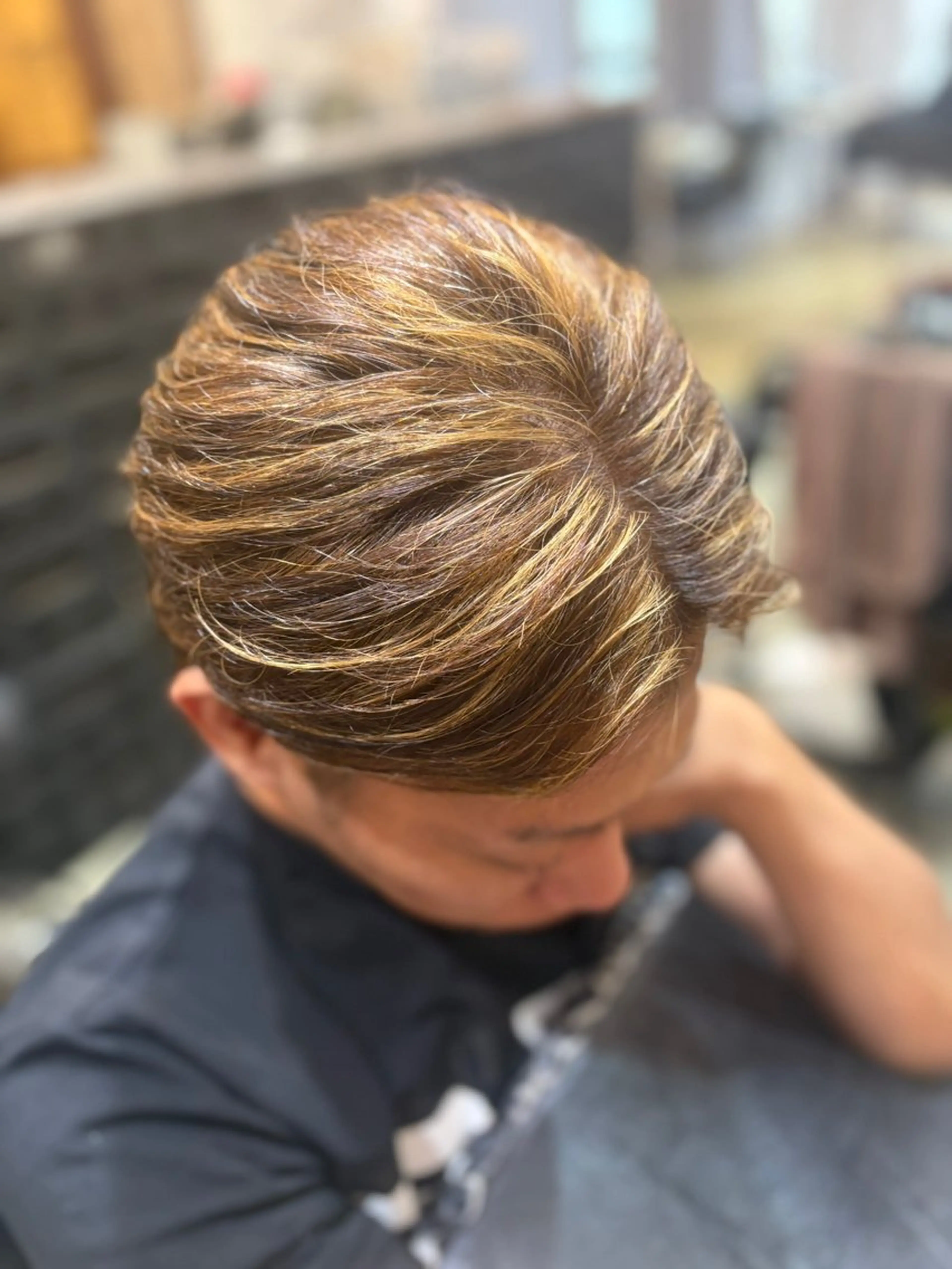 メンズ ヘアカラー agu hair fonte   大泉学園所属・園田 彩音のヘアスタイル