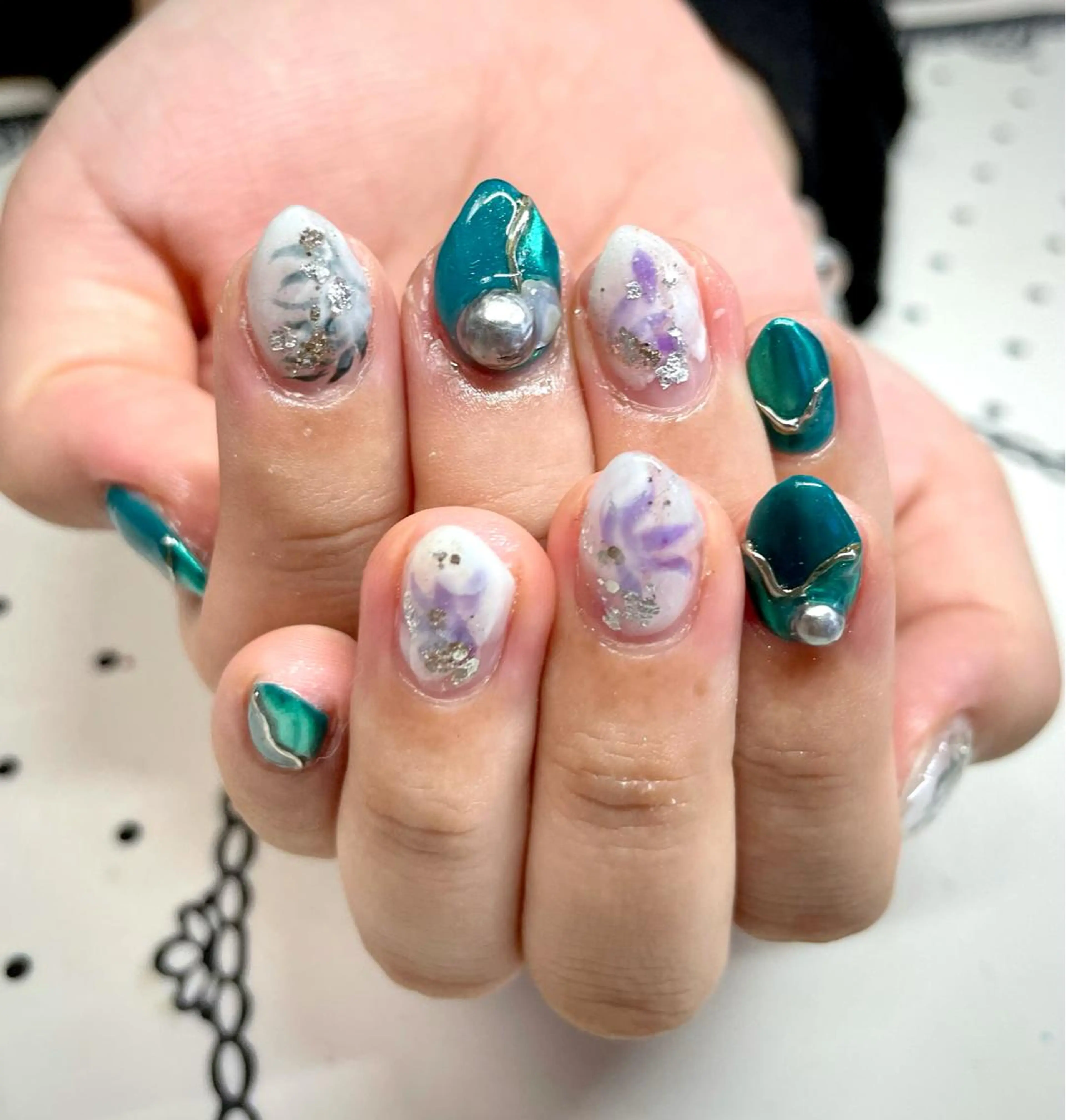 ネイル ハンドネイル nailsalon sugarr所属・nailist cocoのネイルデザイン