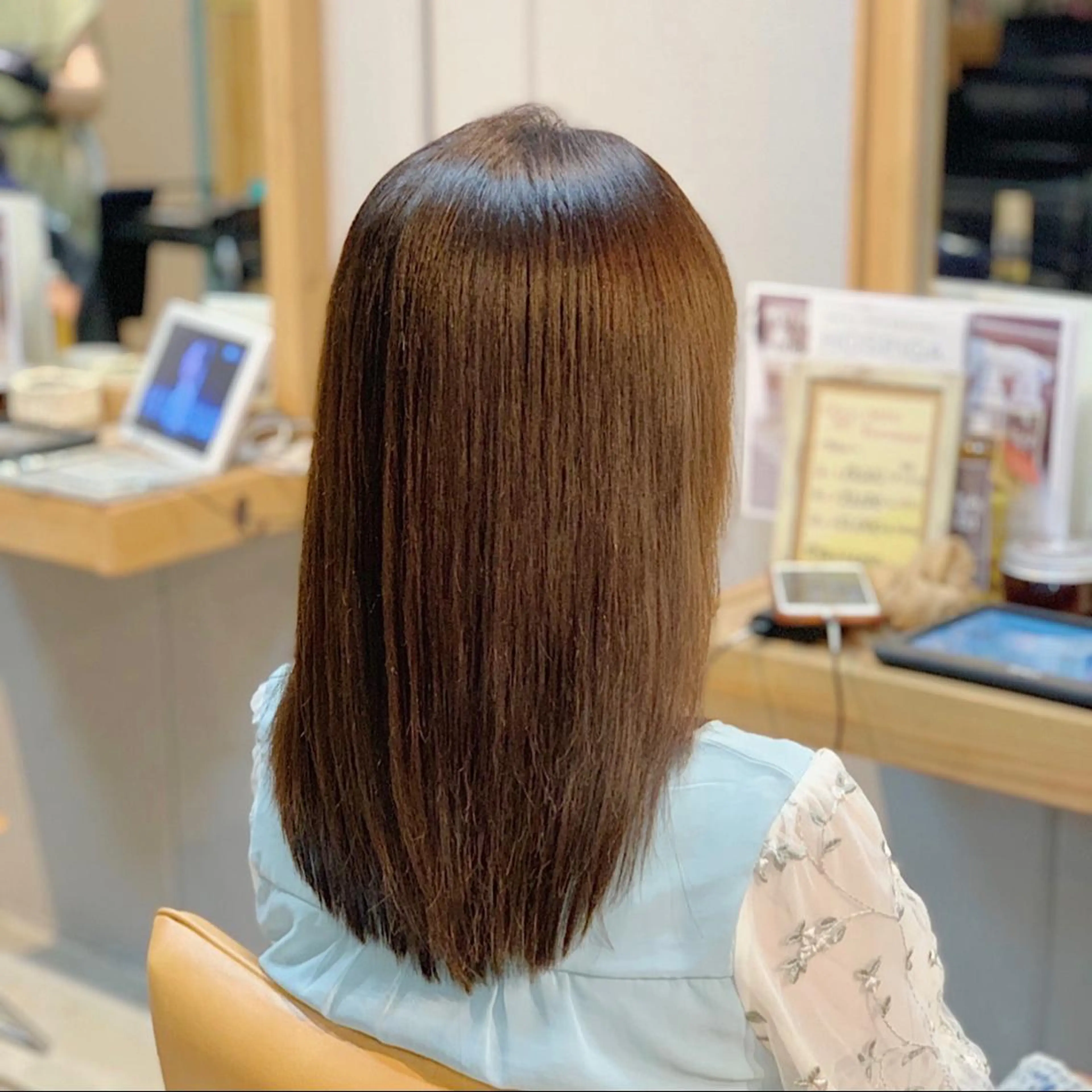 セミロング 🦋韓国系指名No1 店長/圓山 祐也🦋のヘアスタイル