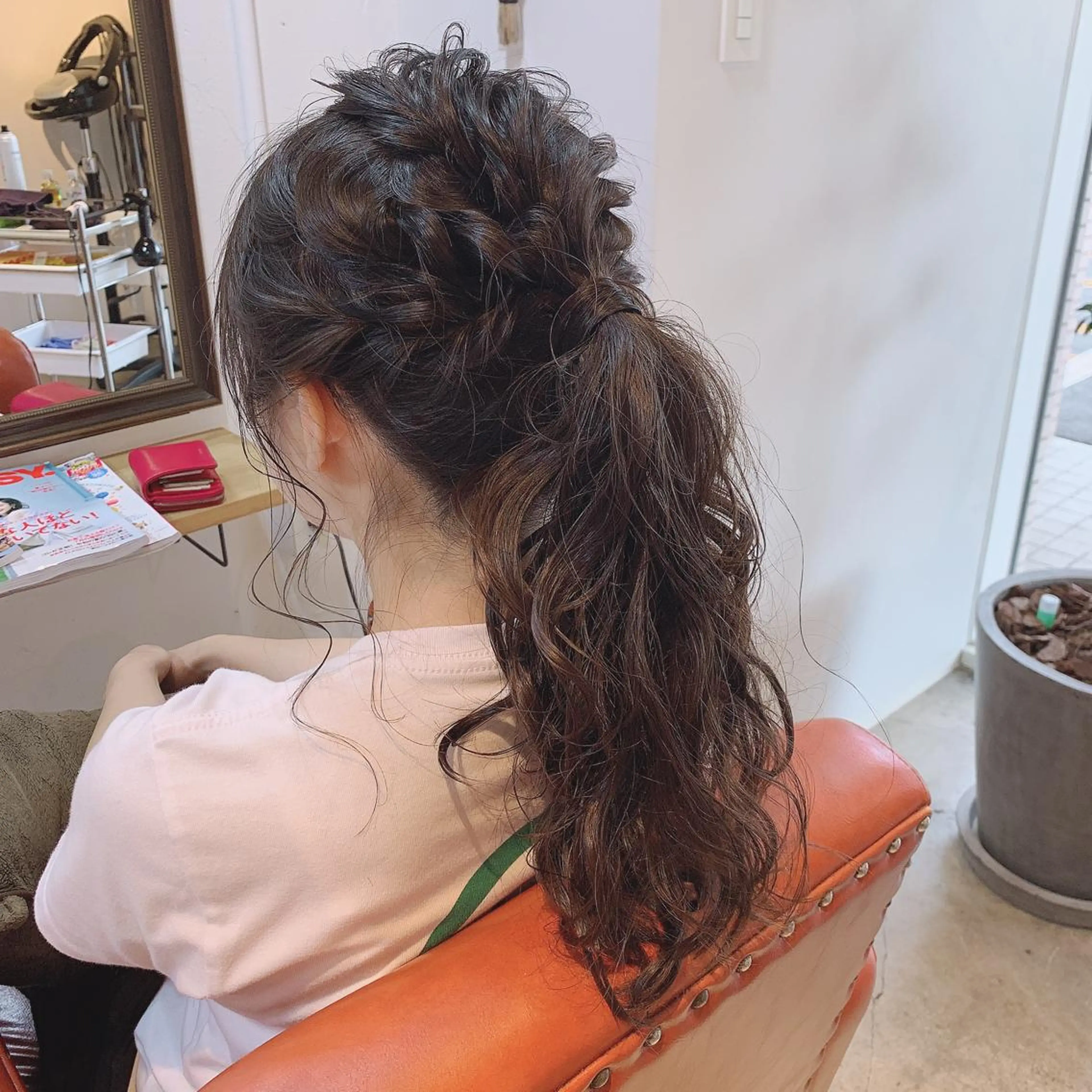 ロング ヘアアレンジ 博多|Sakurai Ayumiのヘアスタイル