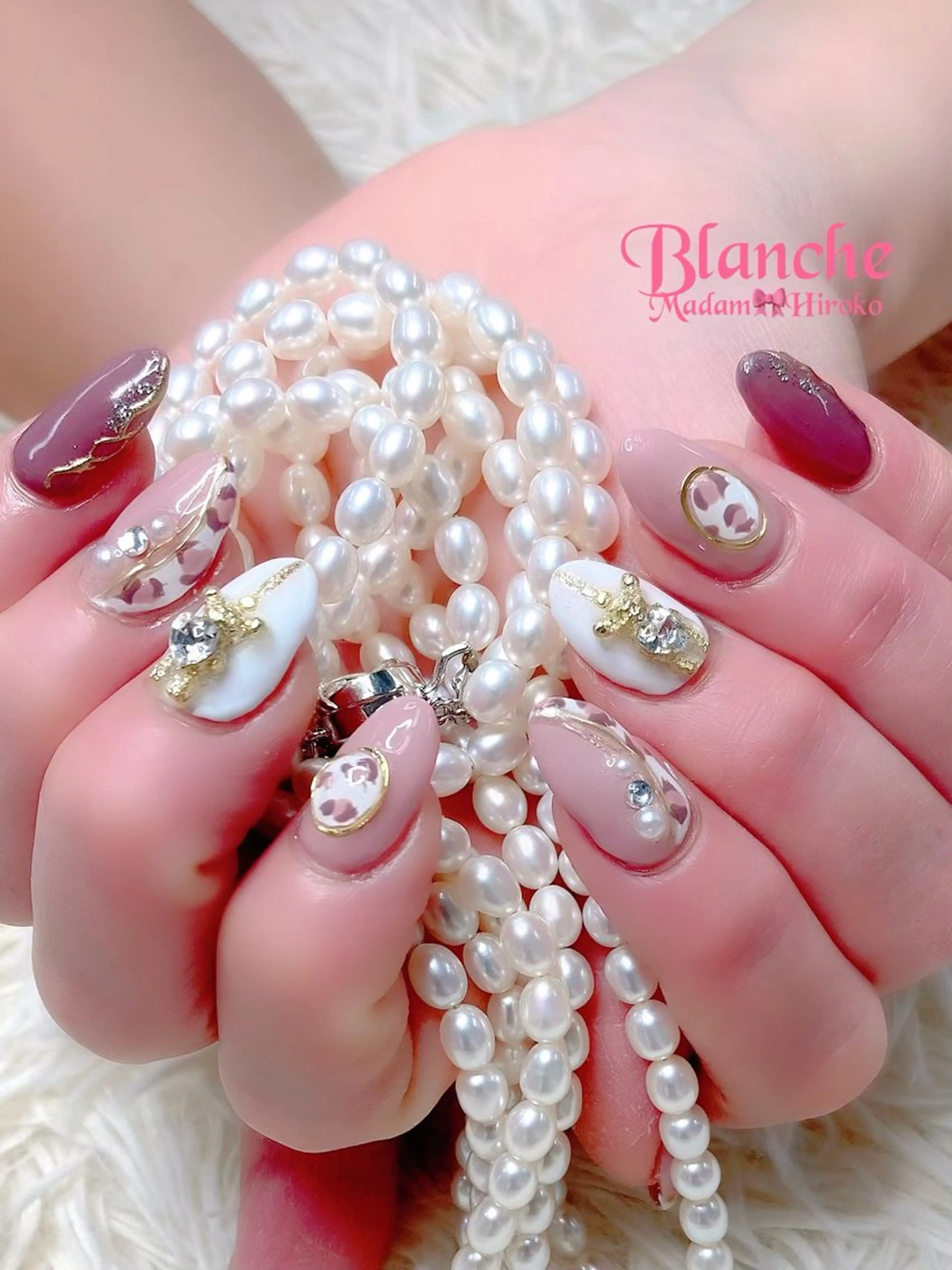 ネイル キラキラネイル Lianネイル 寛子Lianのネイルデザイン