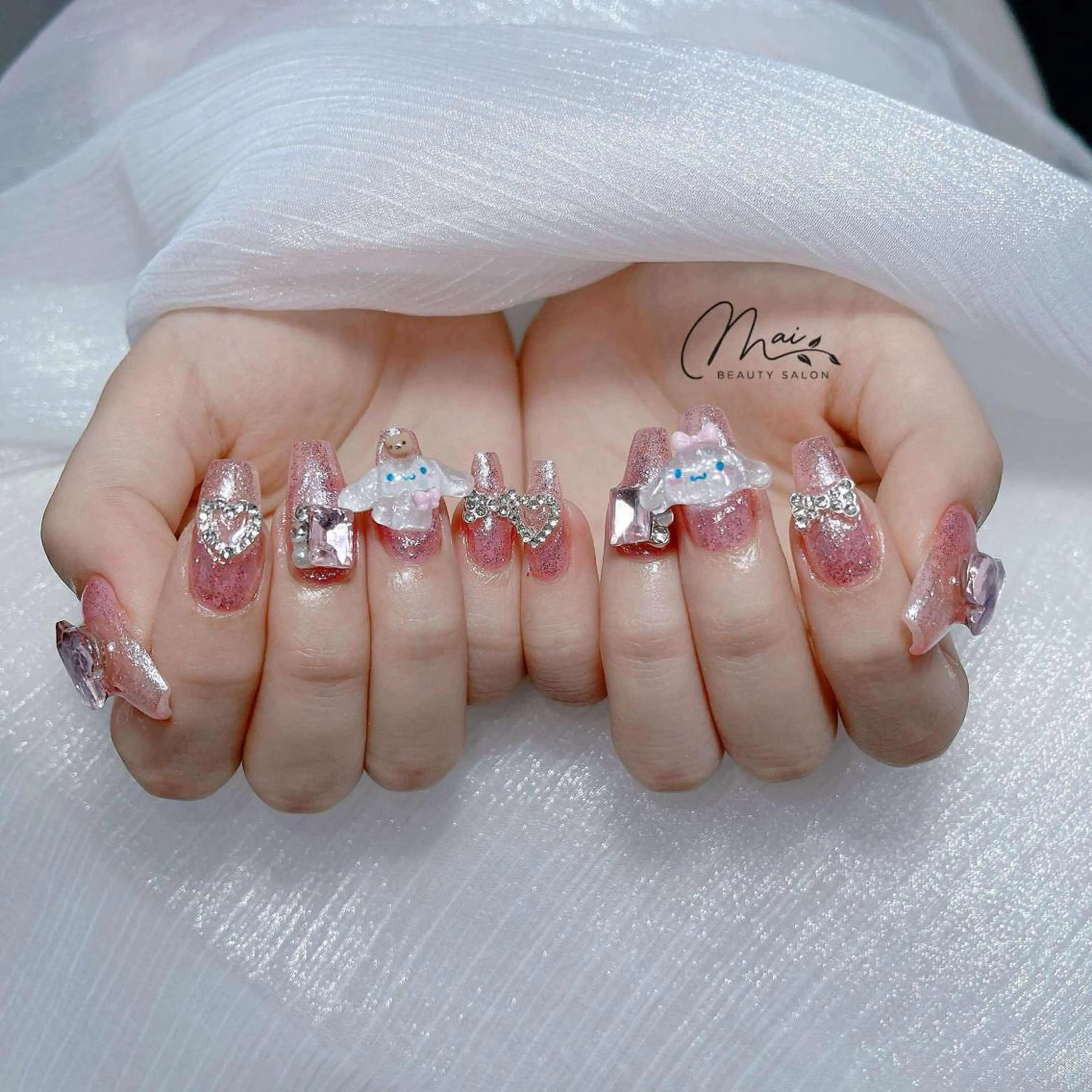 ネイル ジェルネイル パラジェル ワンホンネイル MaiBeauty HaNaのネイルデザイン