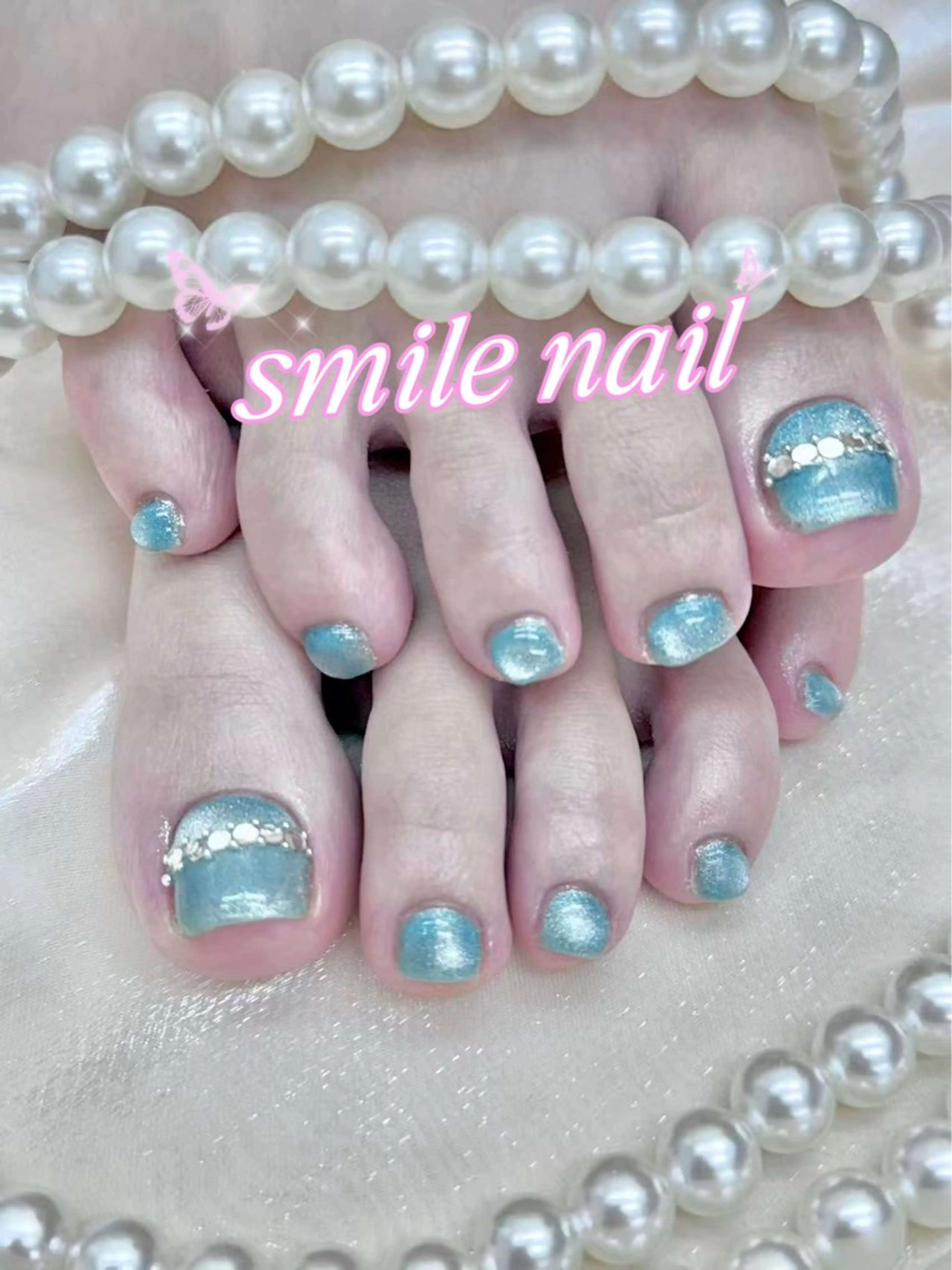 ネイル フットネイル smile nail omiya2のネイルデザイン