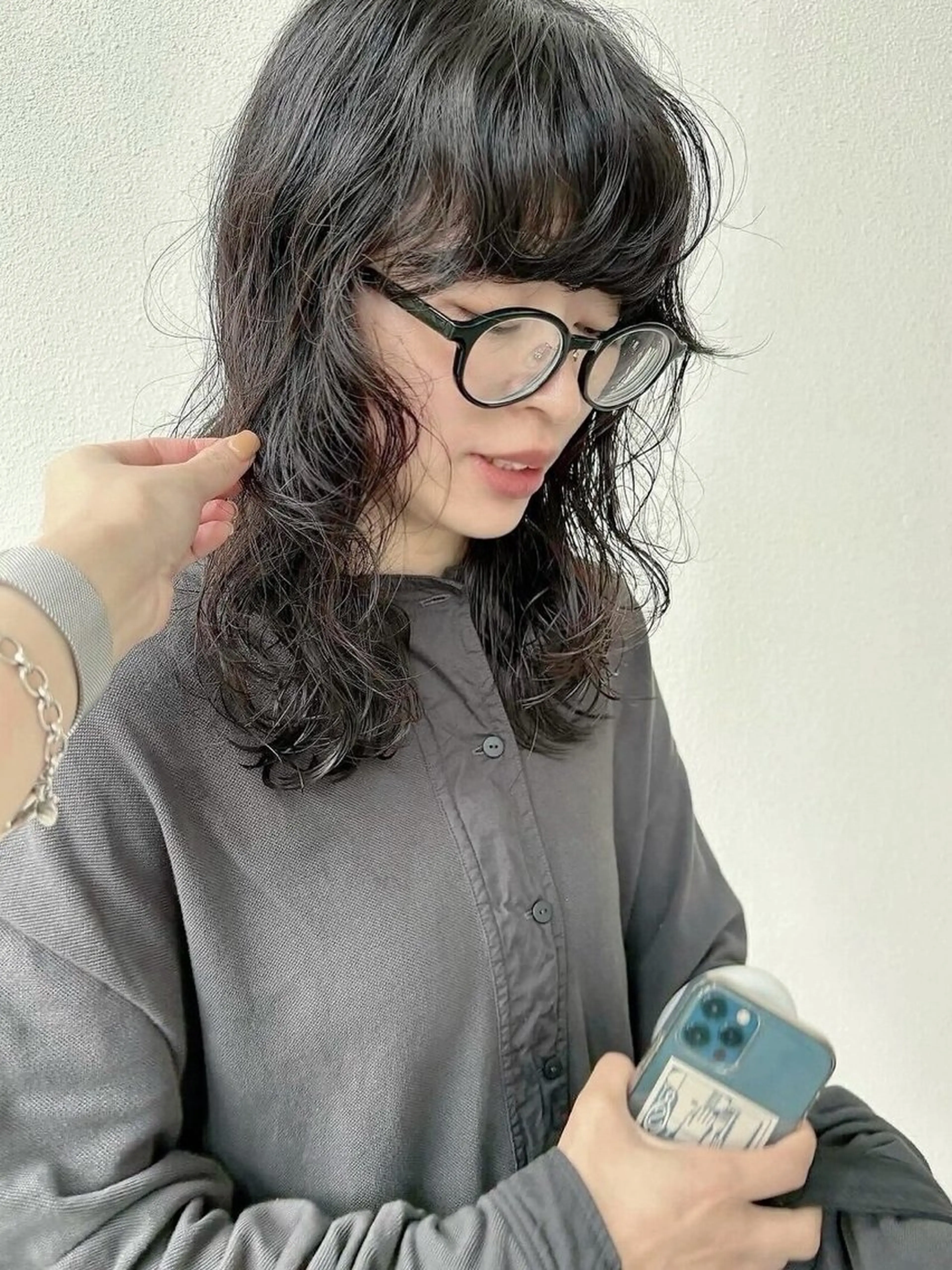 🌀【2回目の方はこちら】似合わせカット➕パーマ🌀※レディースのみの写真