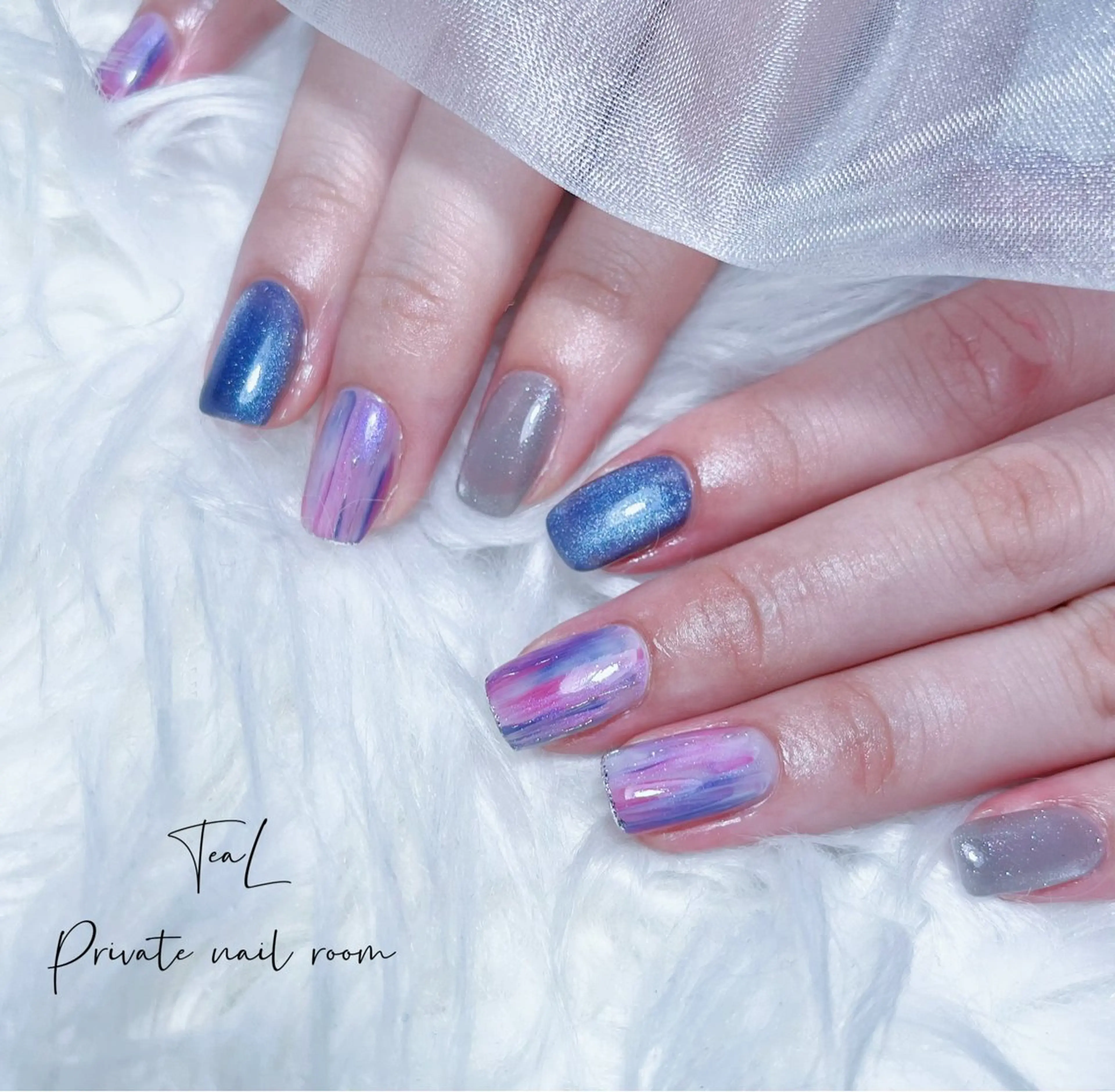 ネイル ハンドネイル TeaL nailのネイルデザイン