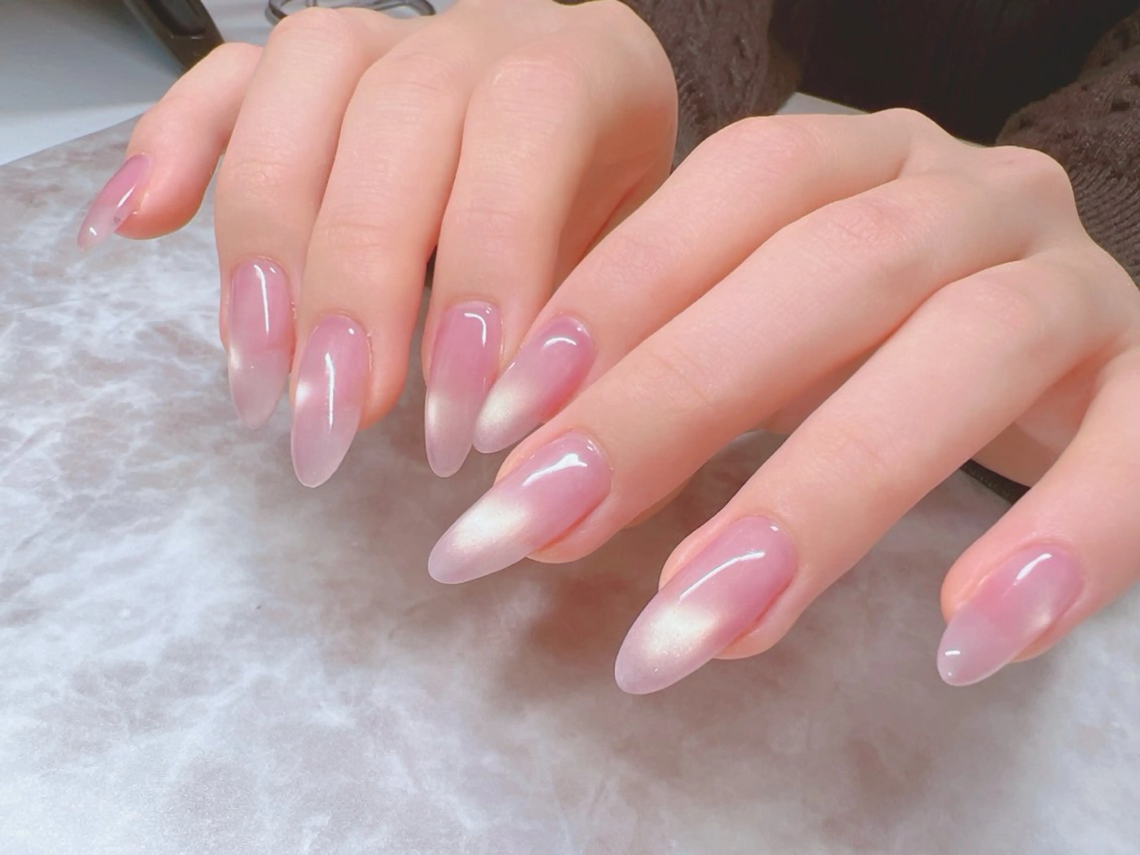 ネイル マグネットネイル ワンカラーネイル ハンドネイル Chipi Neneのネイルデザイン