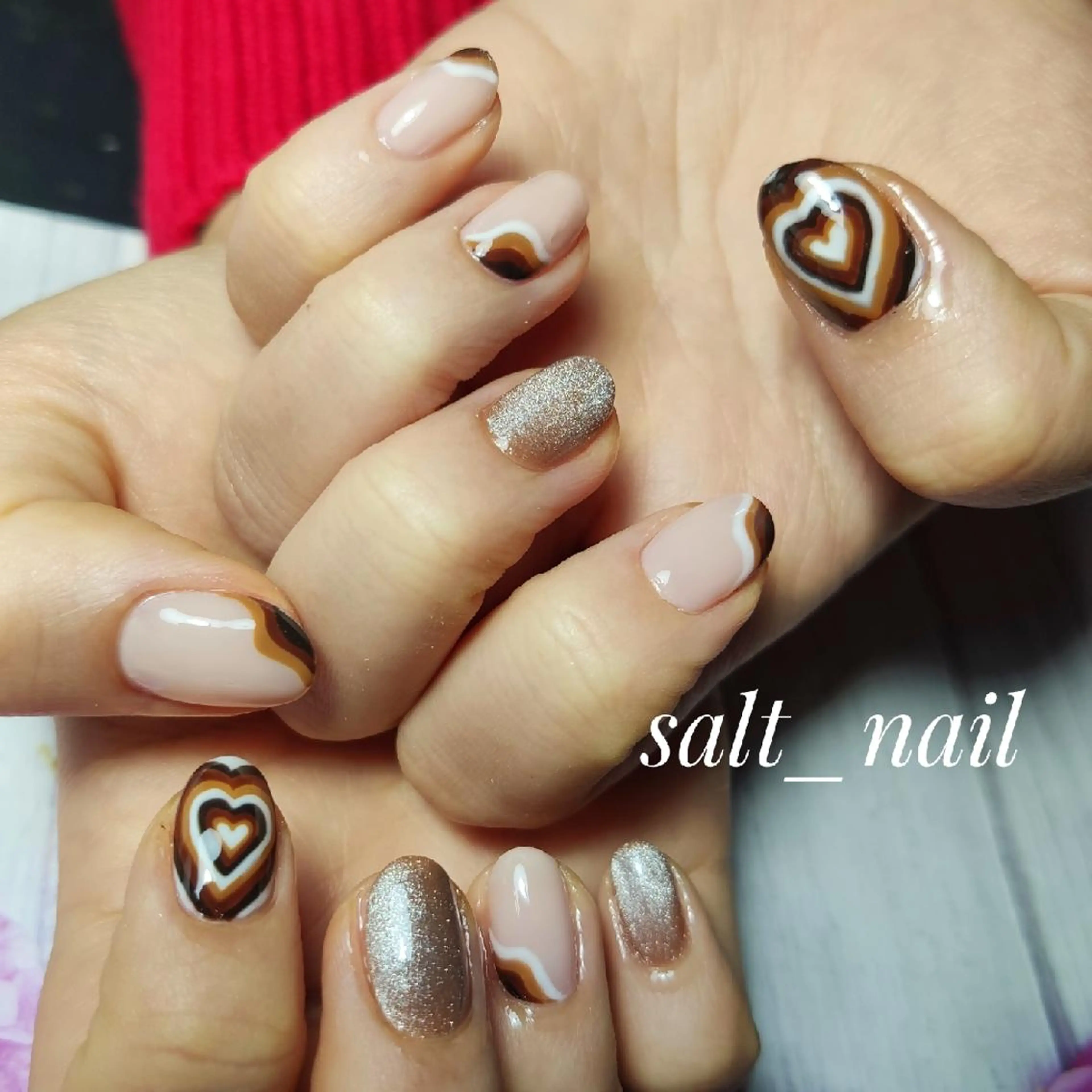 ネイル ハンドネイル 個人サロン saltnailのネイルデザイン