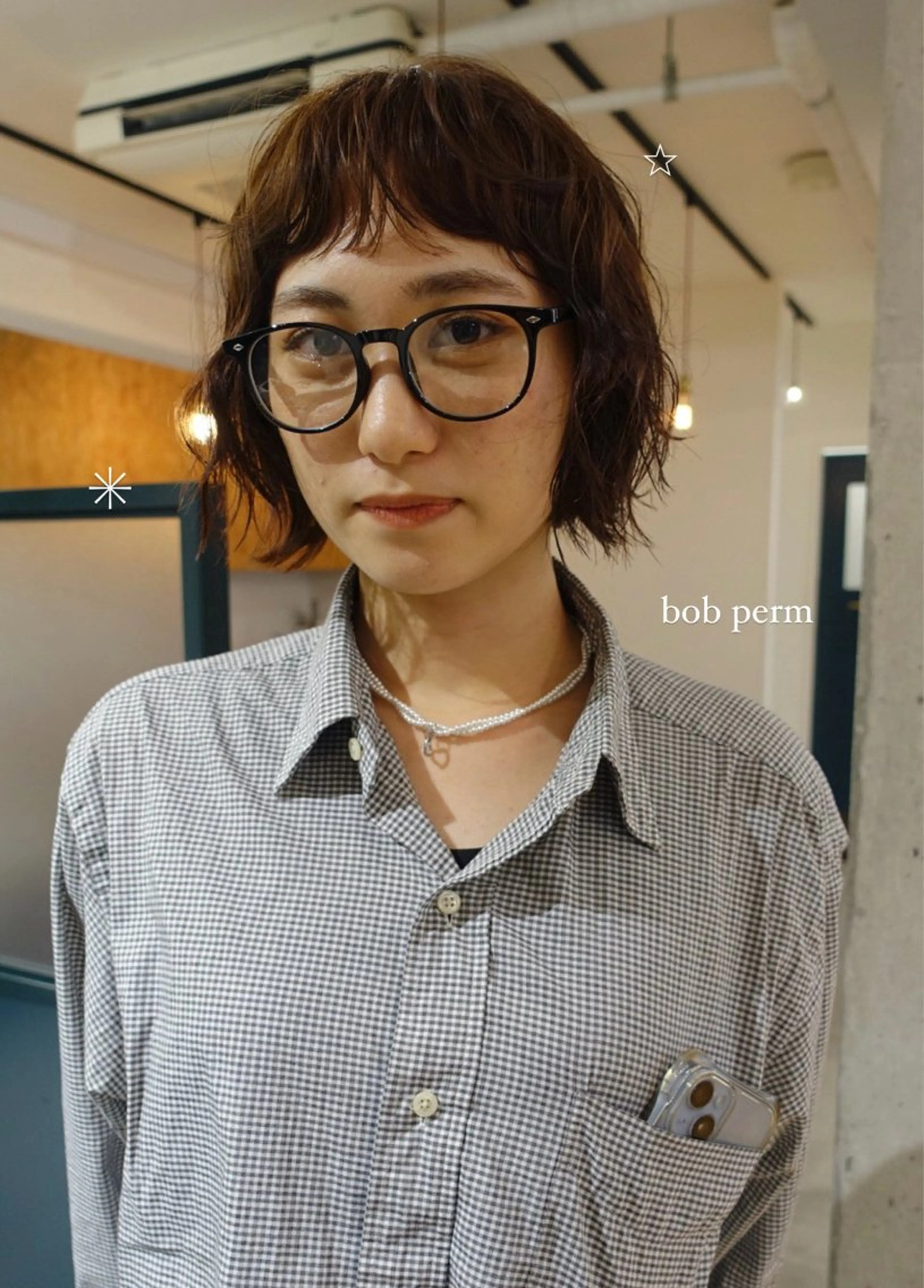 パーマ 暖色/パーマ 🌼クニトウメイのヘアスタイル