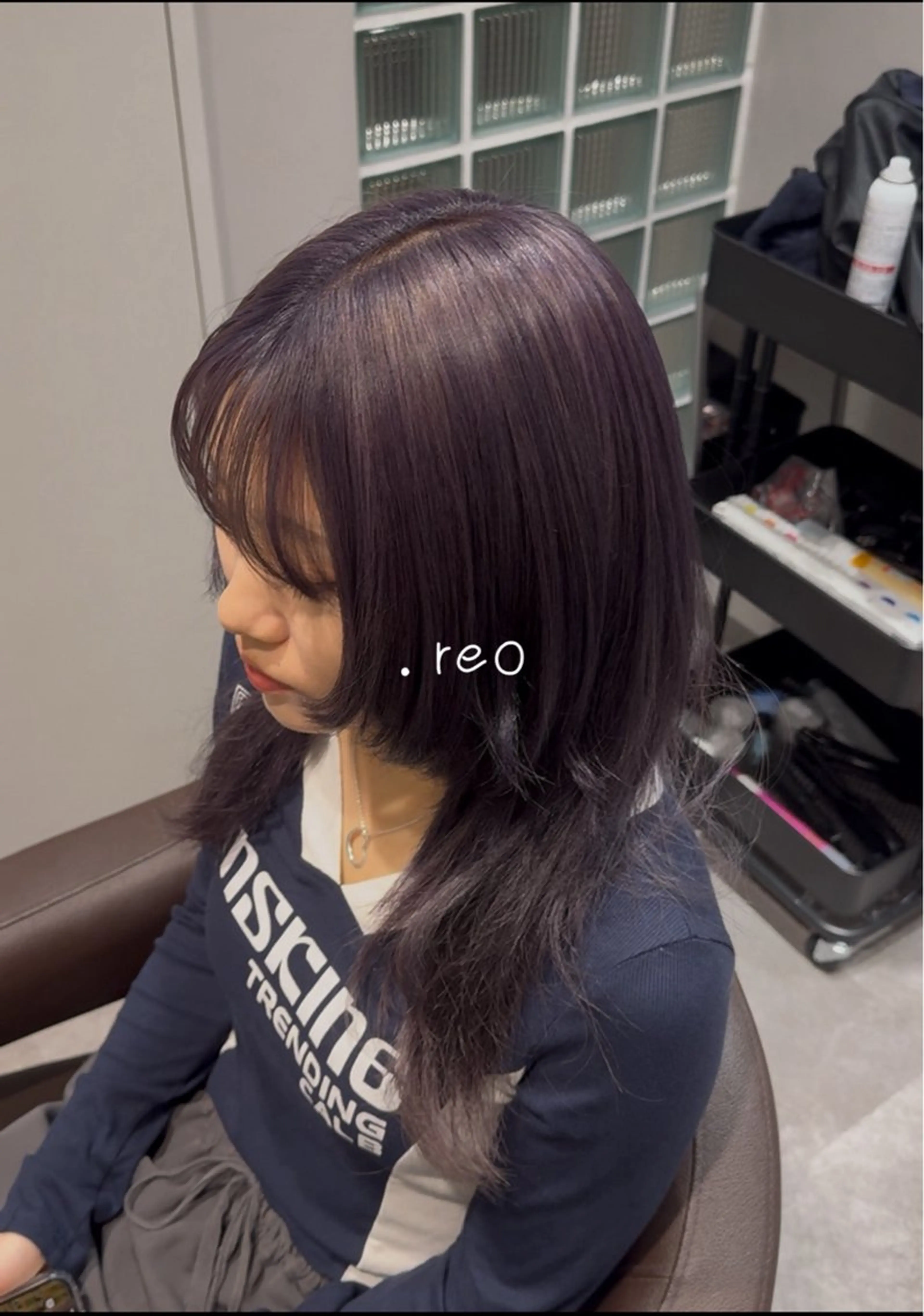 ロング SALOWIN 大宮 crest所属・.ｒｅｏ 大宮のヘアケア屋さんのヘアスタイル