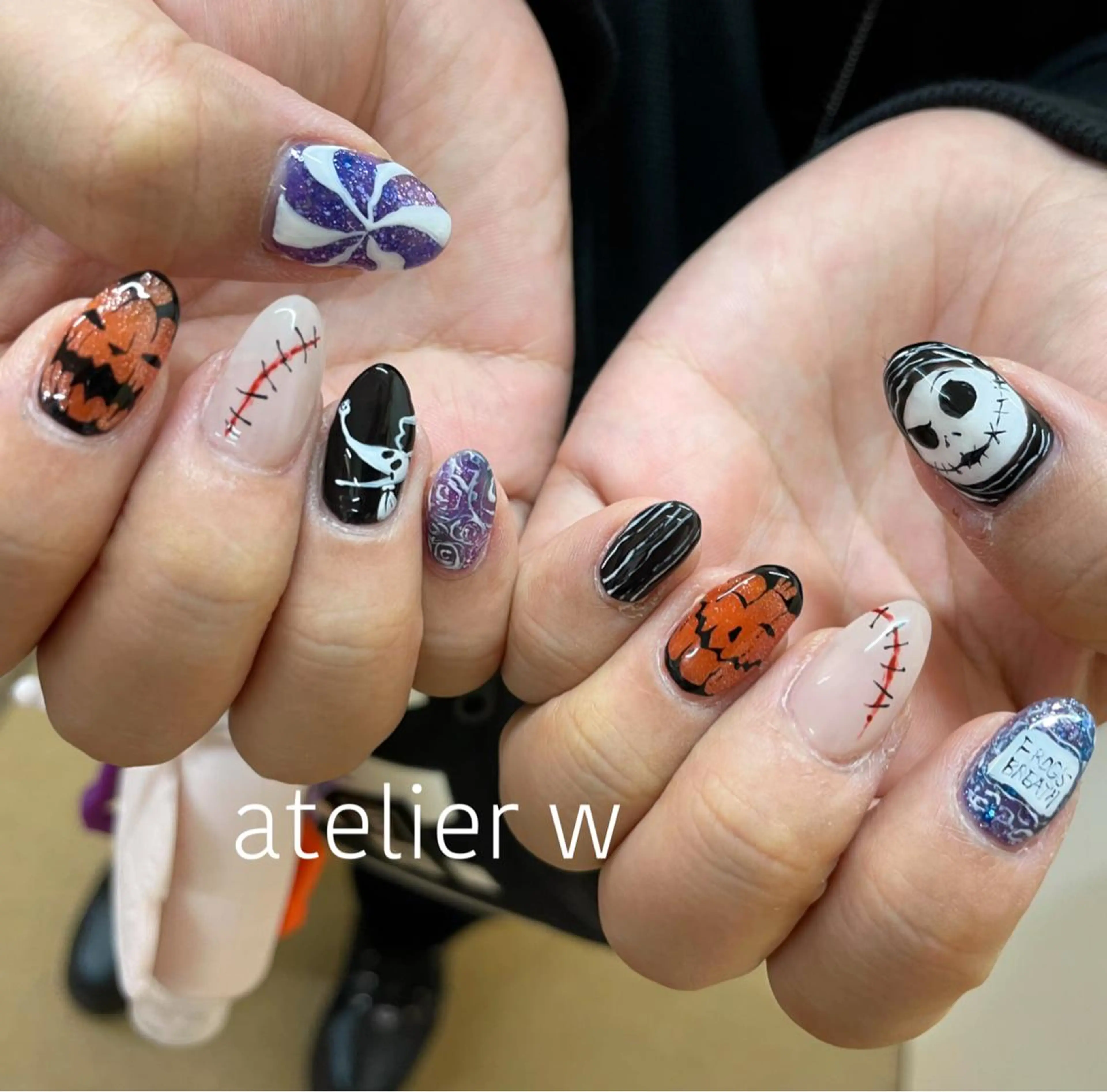 ネイル ハンドネイル atelier w/tetoro所属・高橋 わかなのネイルデザイン