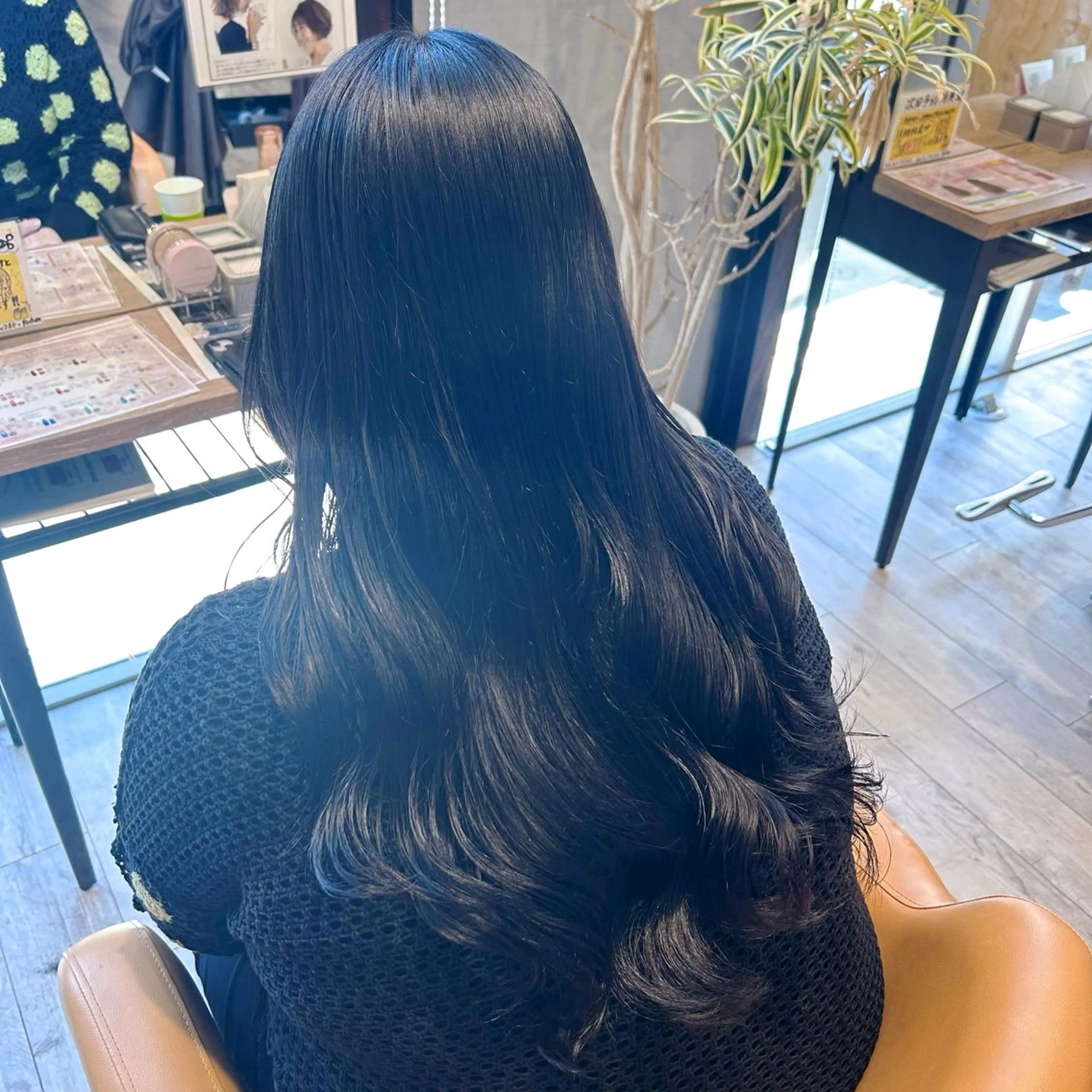 ロング カラー 髪質改善 🫧‪しろがねのヘアスタイル