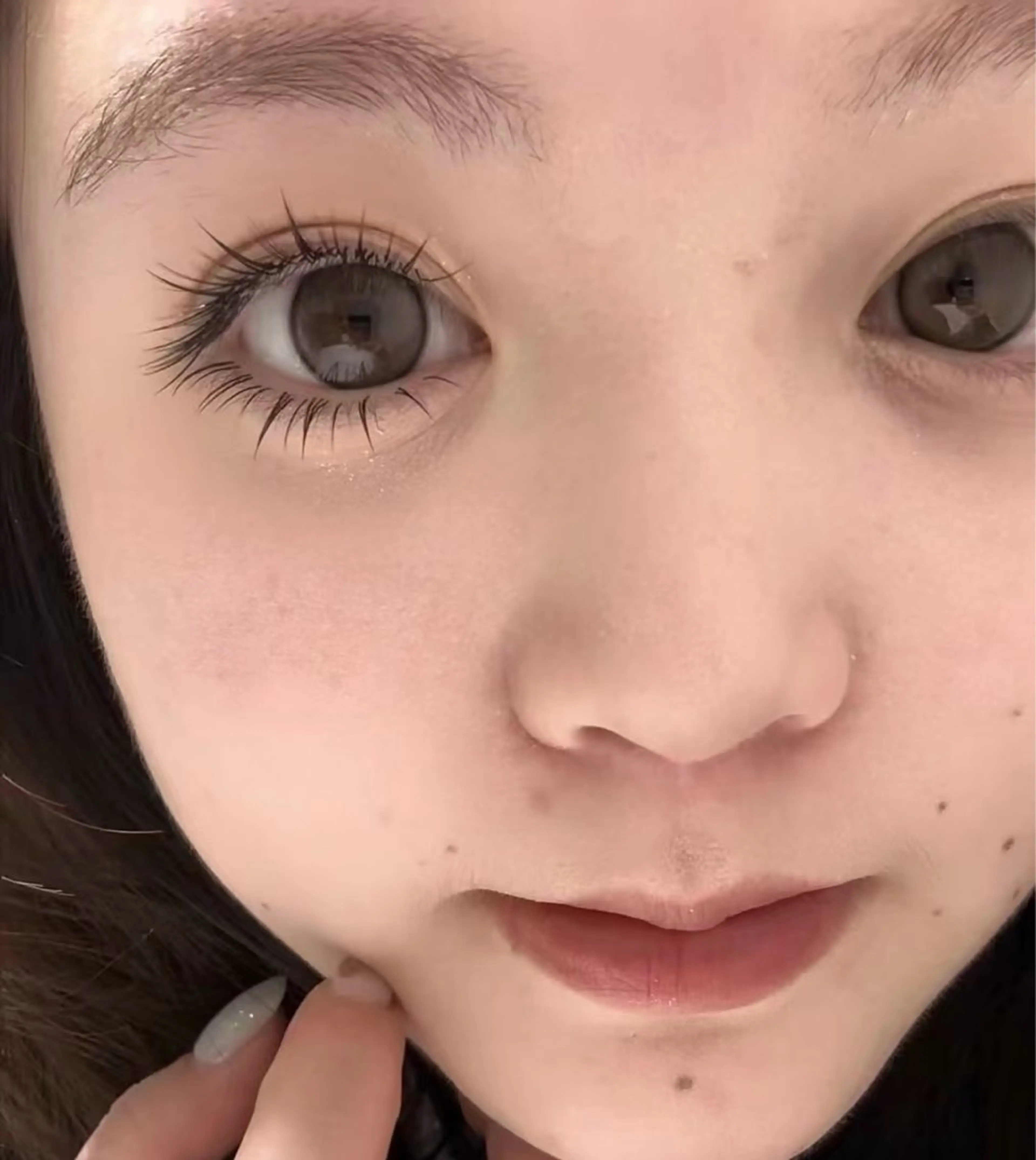 マツエク・マツパ 束感まつ毛 ナチュラル ワンホンマツエク マツエク パリジェンヌ マツエク専門店　玲子のマツエク・マツパデザイン