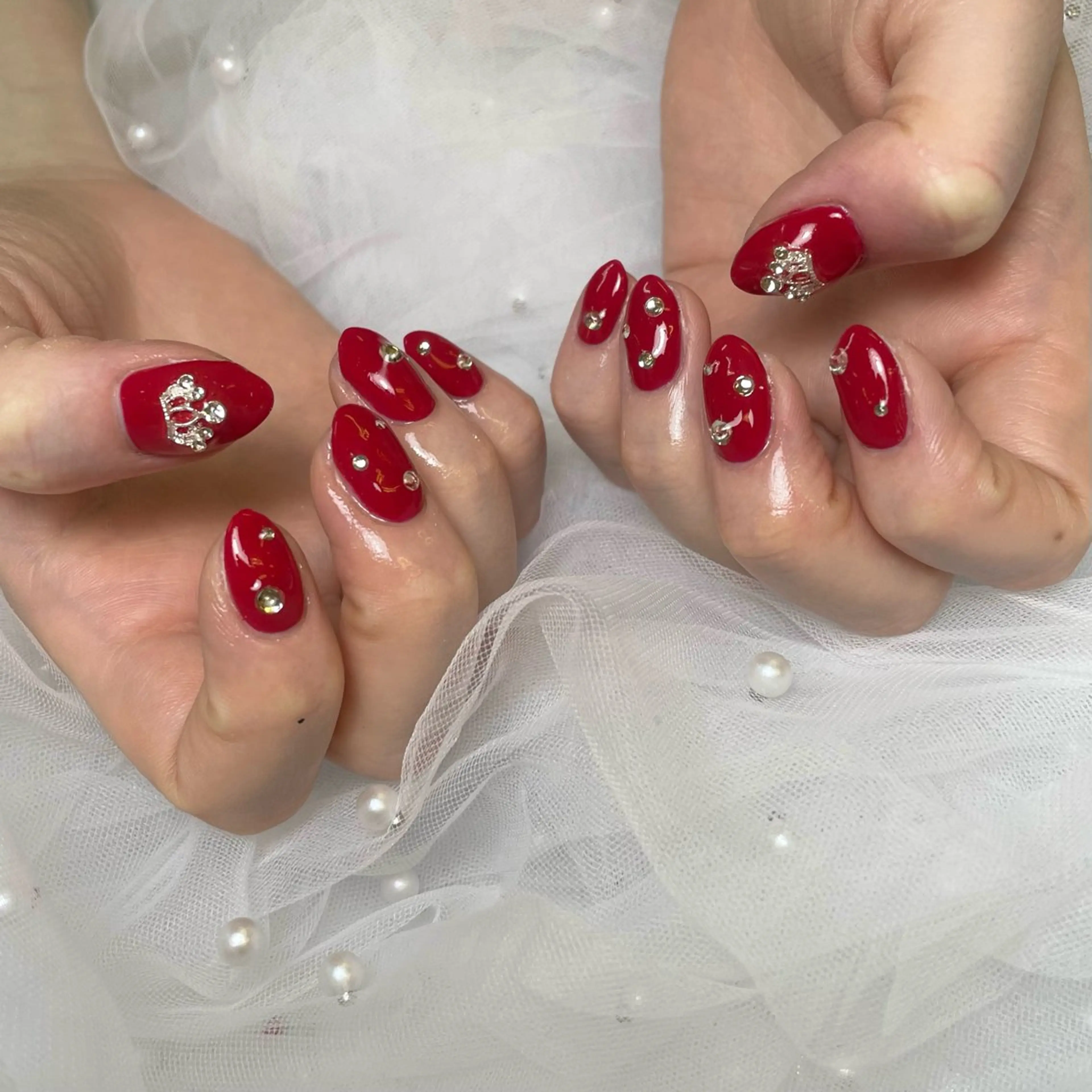 ネイル ハンドネイル フットネイル S LOUNGE NAIL所属・パーツたくさん🍓 SUMIのネイルデザイン