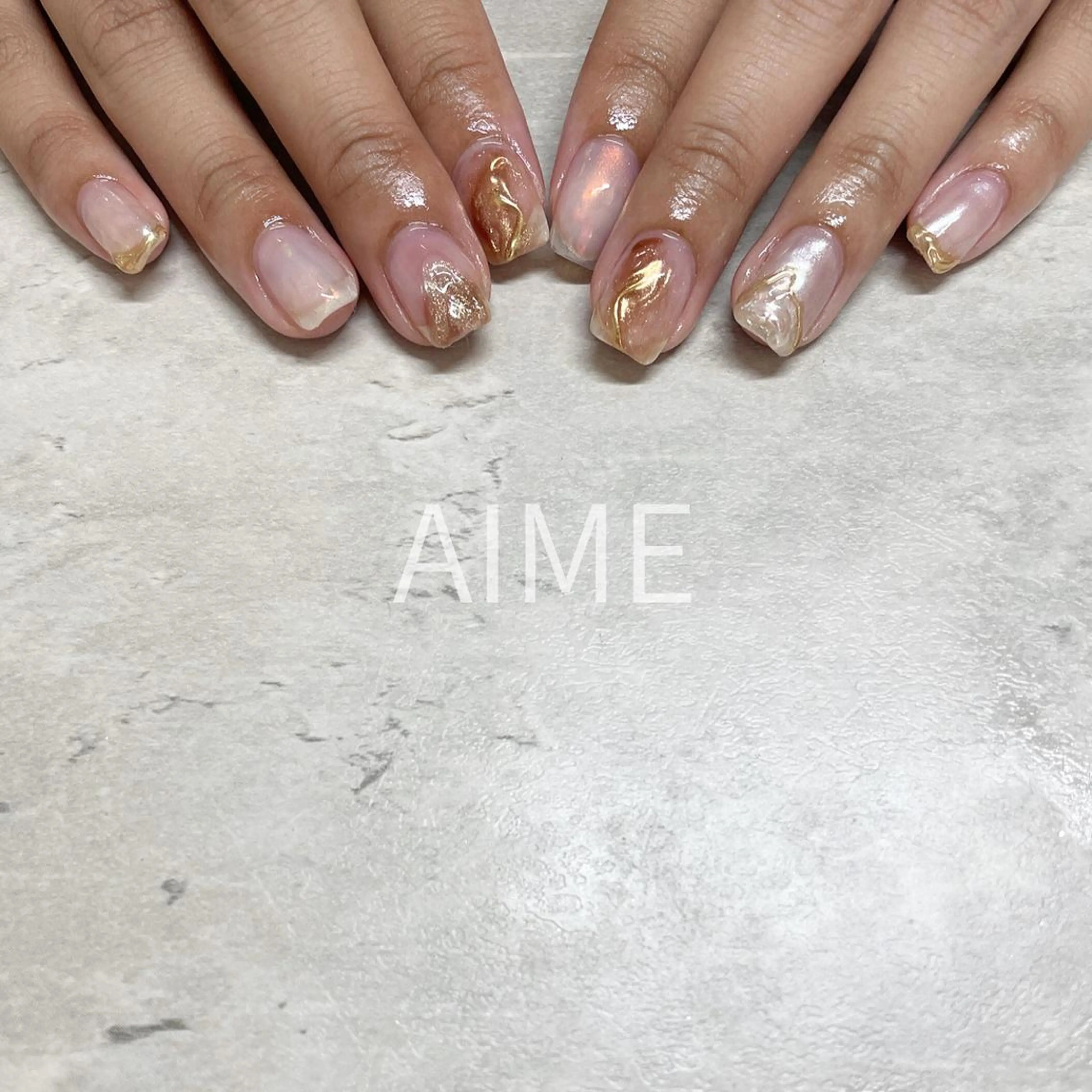 ネイル ハンドネイル AIME （momo）のネイルデザイン