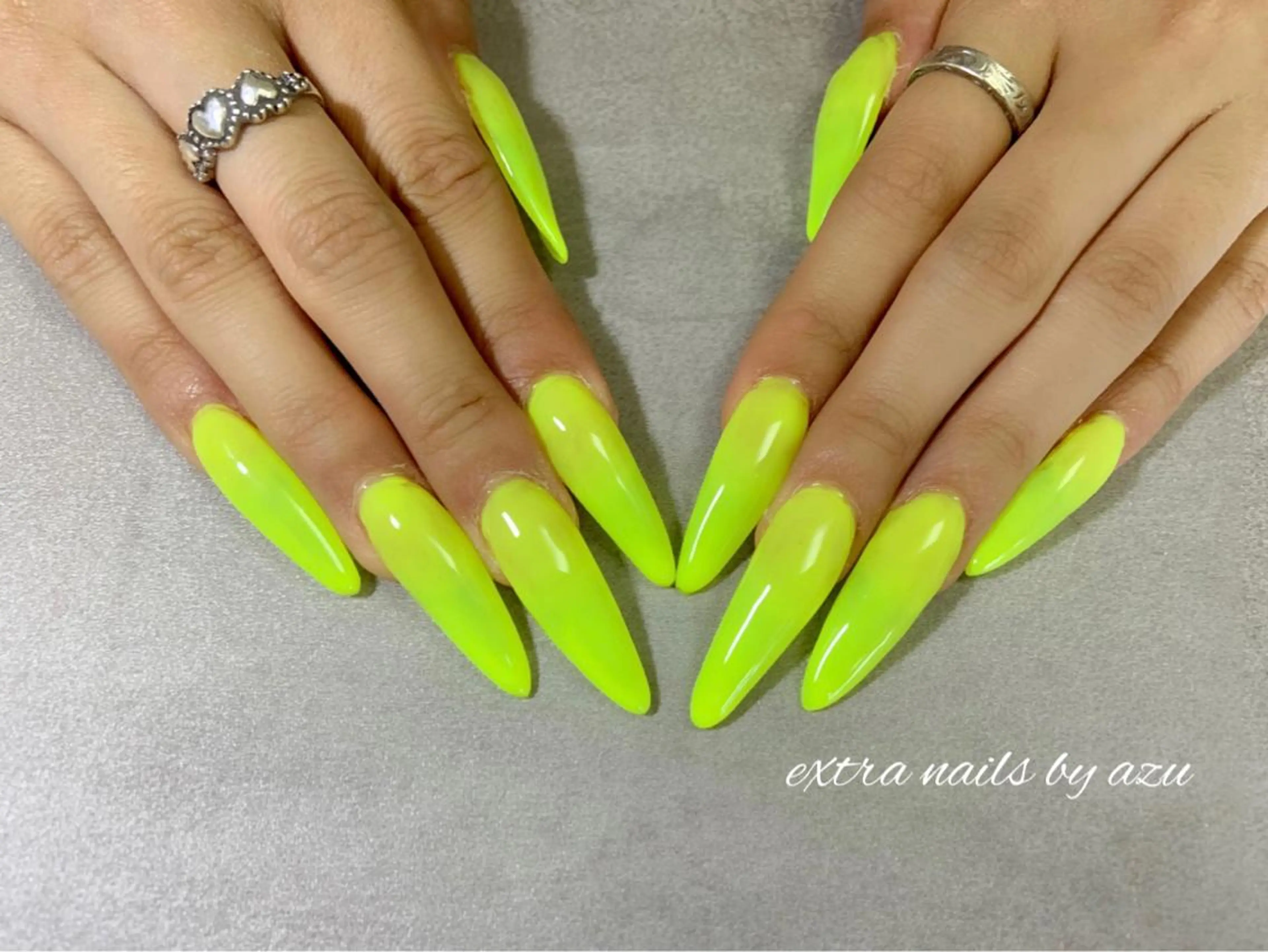 ネイル ジェルネイル ロングネイル extranails ／lemellaのネイルデザイン