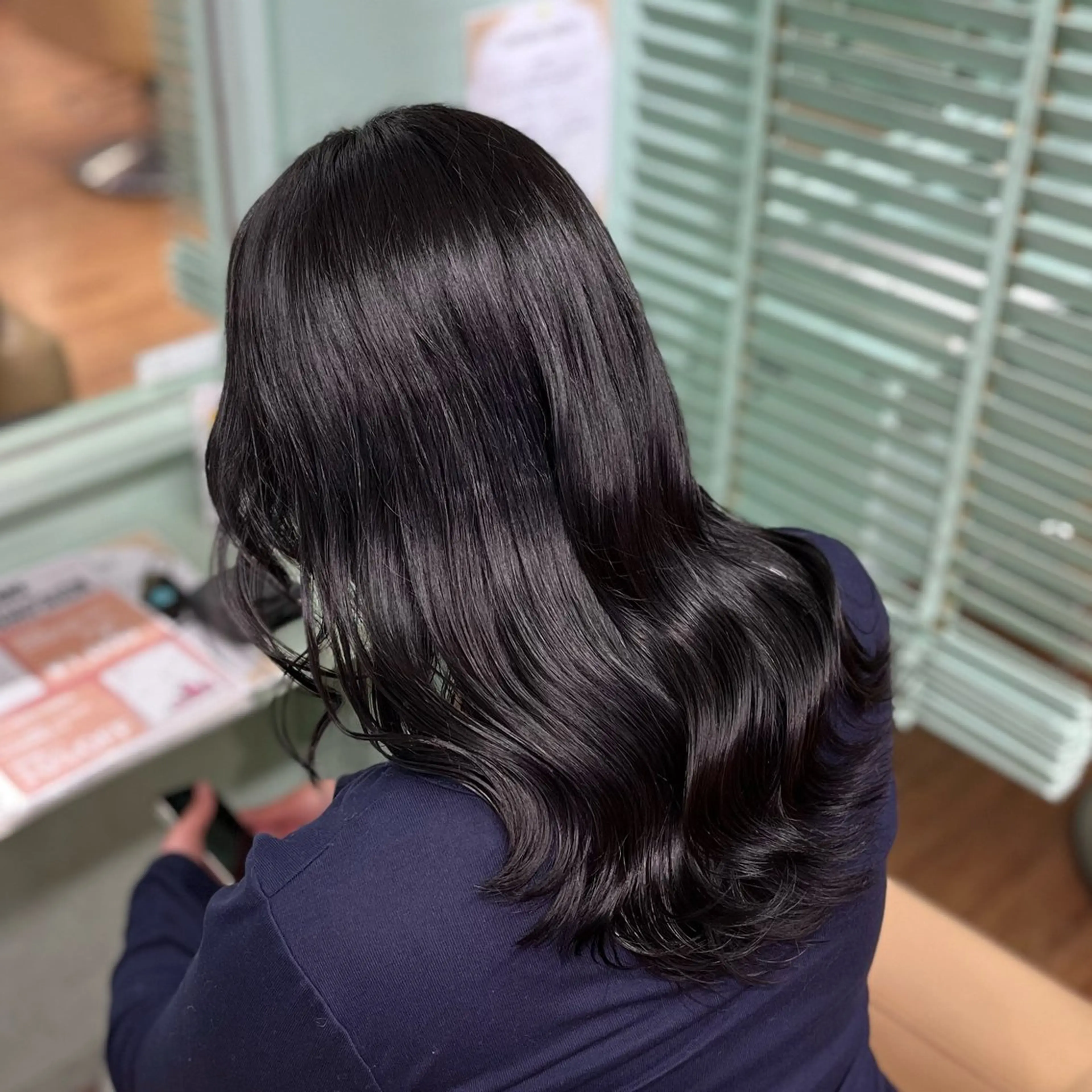 ロング カラー ヘアカラー トリートメント 🌙Runa つや髪 /モテ/ボブのヘアスタイル